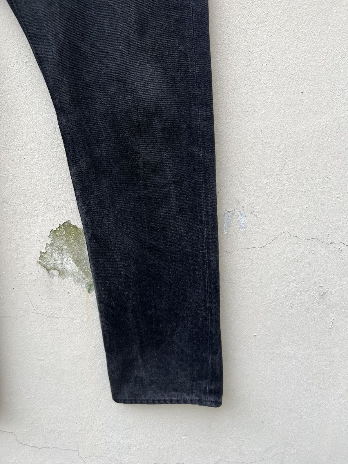 RUDE GALLERY Vintage Rude Gallery Japan Fade Black Redline Selvedge Jeans Size US 33 - 8 Thumbnail