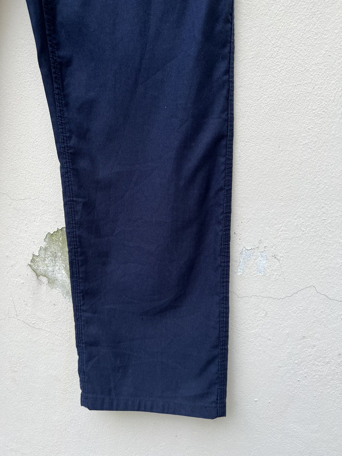 A.P.C. Vintage 2000s A.P.C. Striped Indigo Cropped Work Pant Size US 29 - 11 Thumbnail