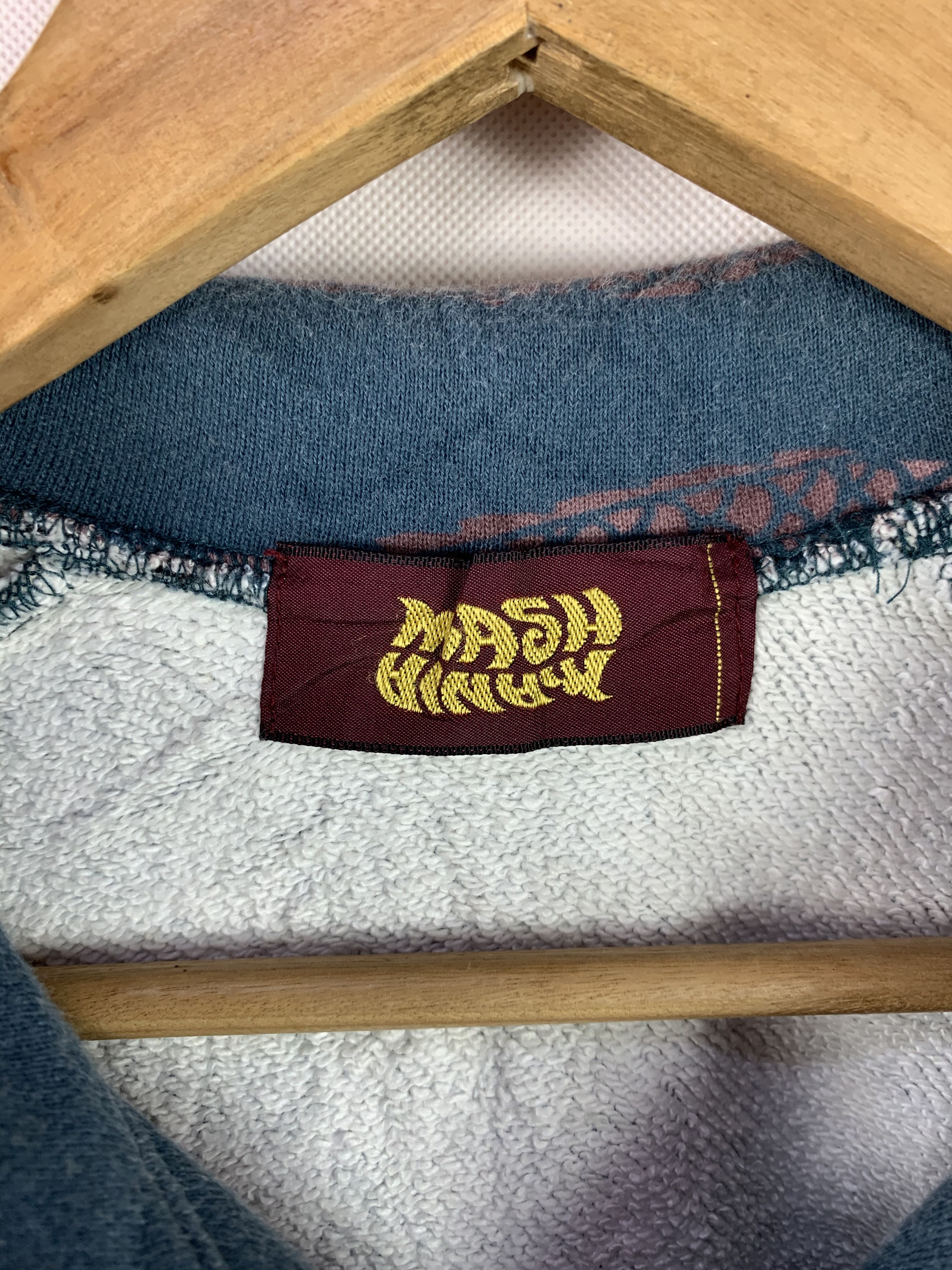 Japanese Brand 🔥Mash Mania Sukajan Style Dragon Motives Zipper Sweater Size US XS / EU 42 / 0 - 6 Thumbnail
