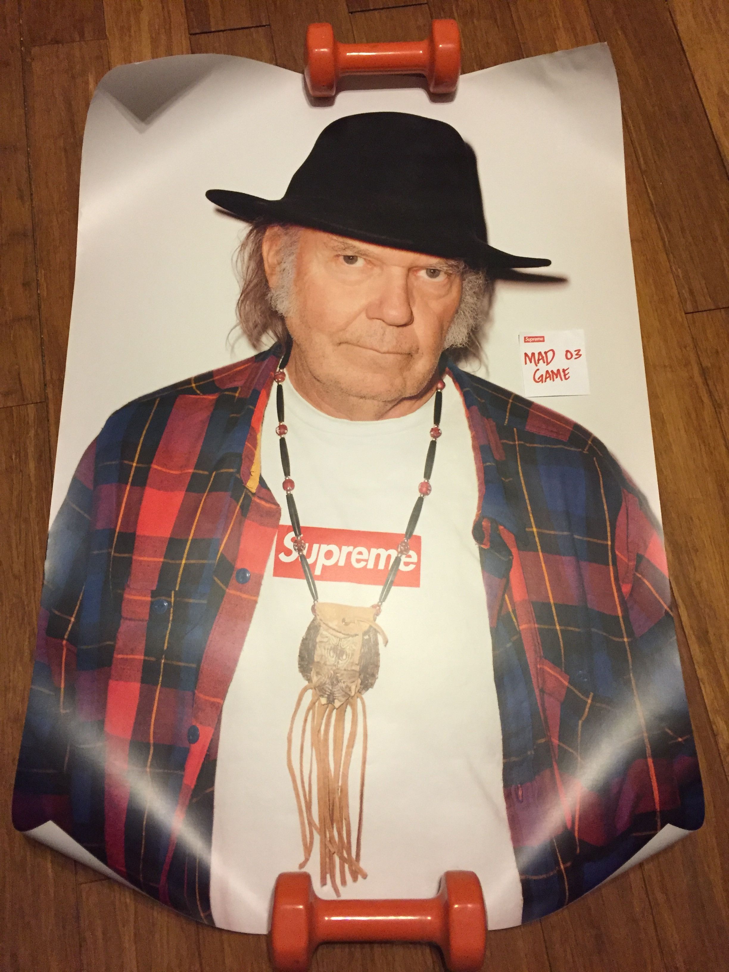 Supreme Neil Young Poster