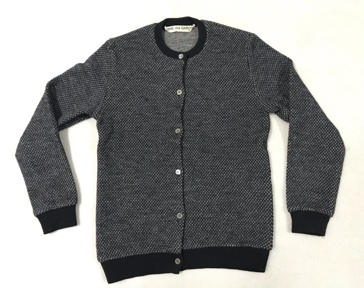 Comme des Garcons × Japanese Brand × Vintage Vintage Comme des Garcons Cardigan Knitwear made in japan Size US S / EU 44-46 / 1 - 1 Thumbnail