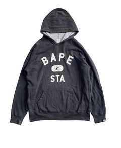 BAPE x Star Wars BB-8 & D-O Pullover Hoodie Black Men's - FW19 - US