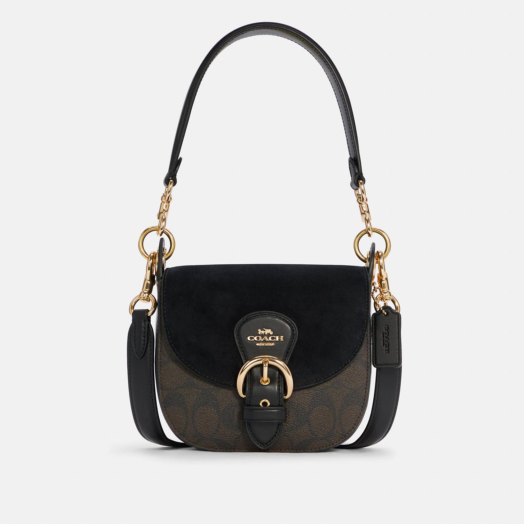 coach kleo carryall in signature canvas