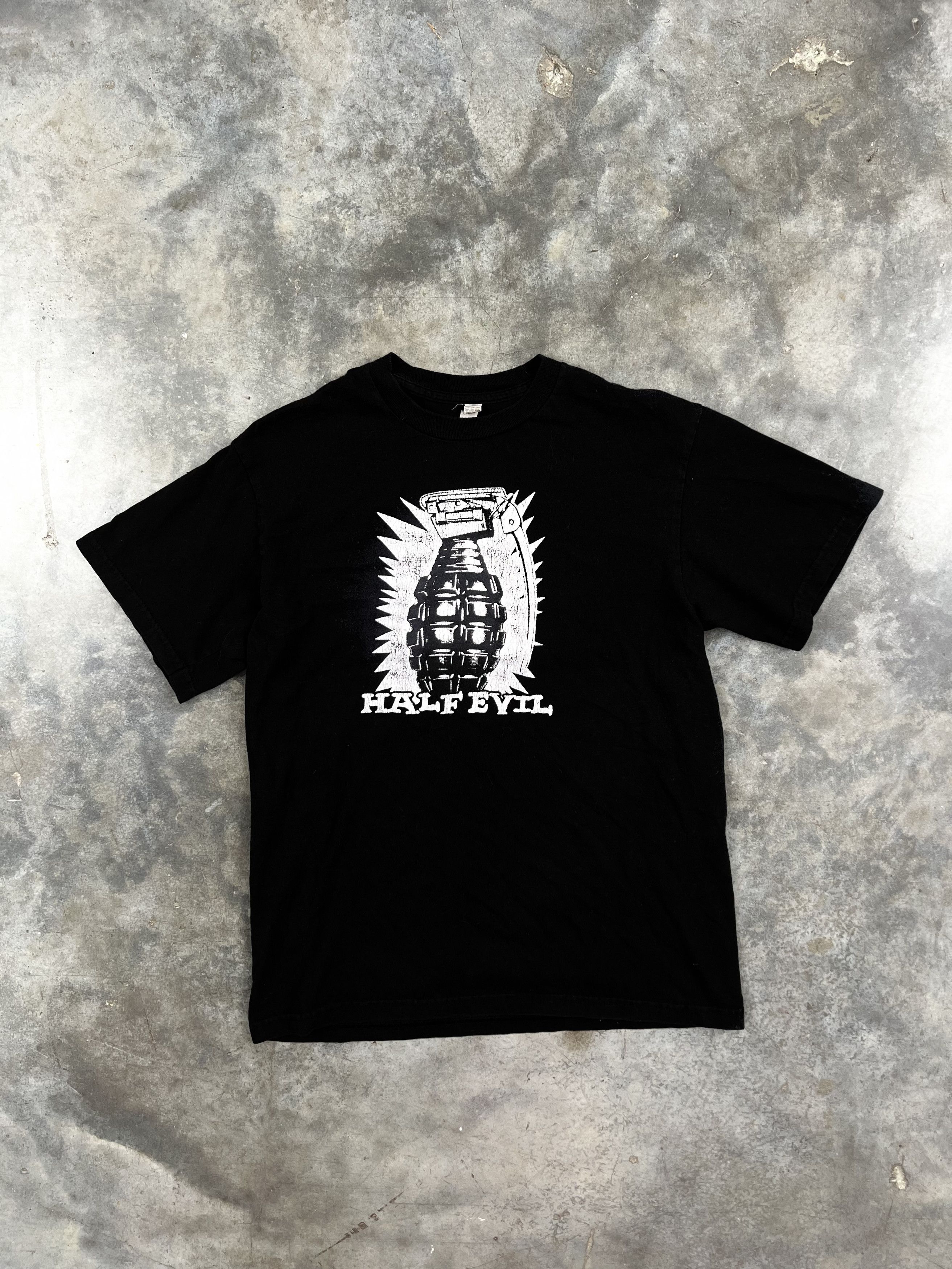 Half Evil OG Half Evil Black Grenade Logo Tee Medium Size US M / EU 48-50 / 2 - 1 Thumbnail