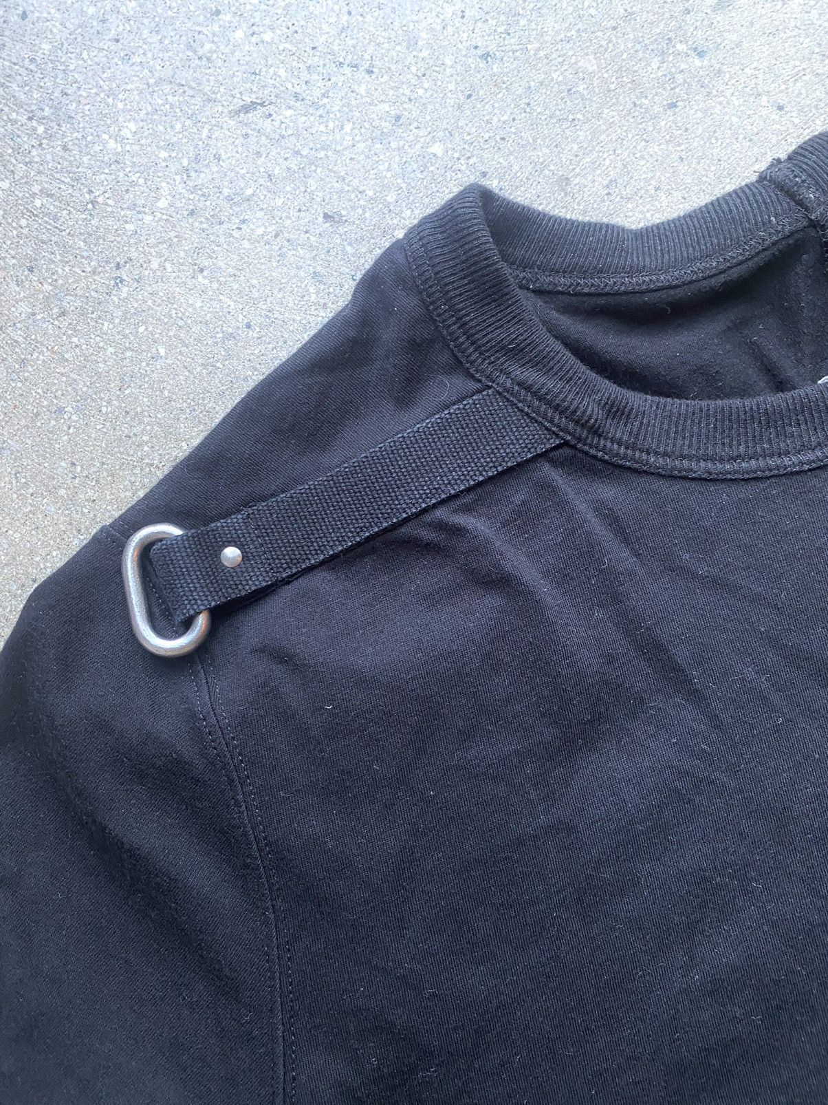 Rick Owens Mainline F/W19 "Larry" $545 Bondage T-Shirt Size US L / EU 52-54 / 3 - 2 Thumbnail
