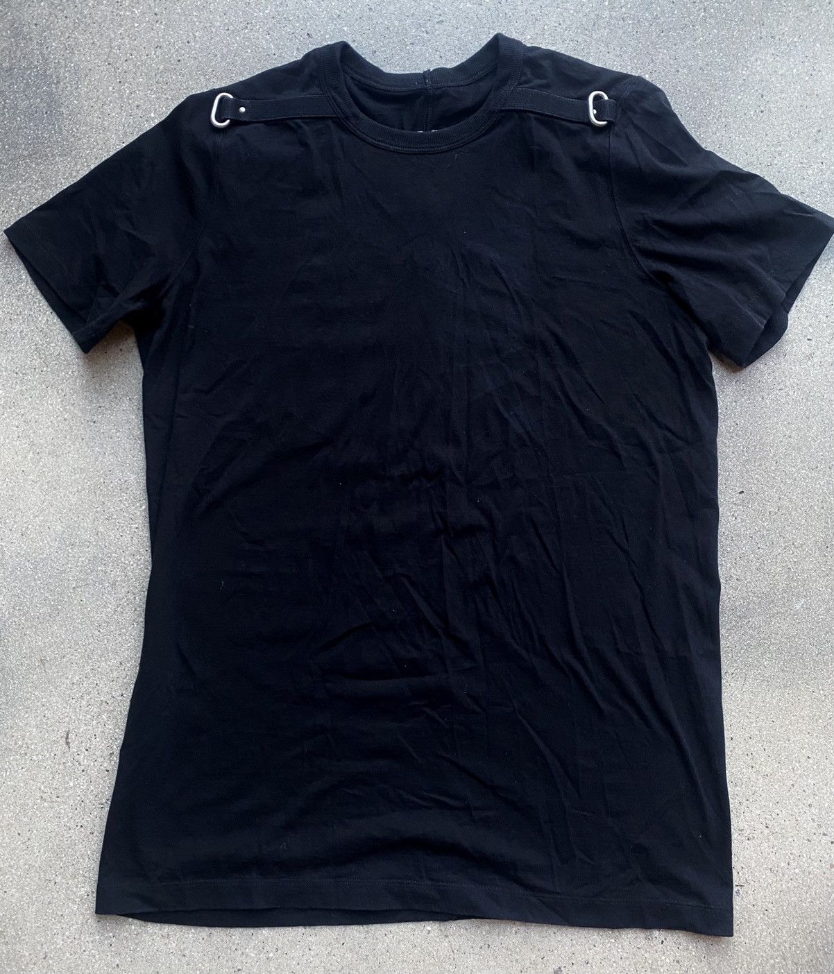 Rick Owens Mainline F/W19 "Larry" $545 Bondage T-Shirt Size US L / EU 52-54 / 3 - 1 Thumbnail