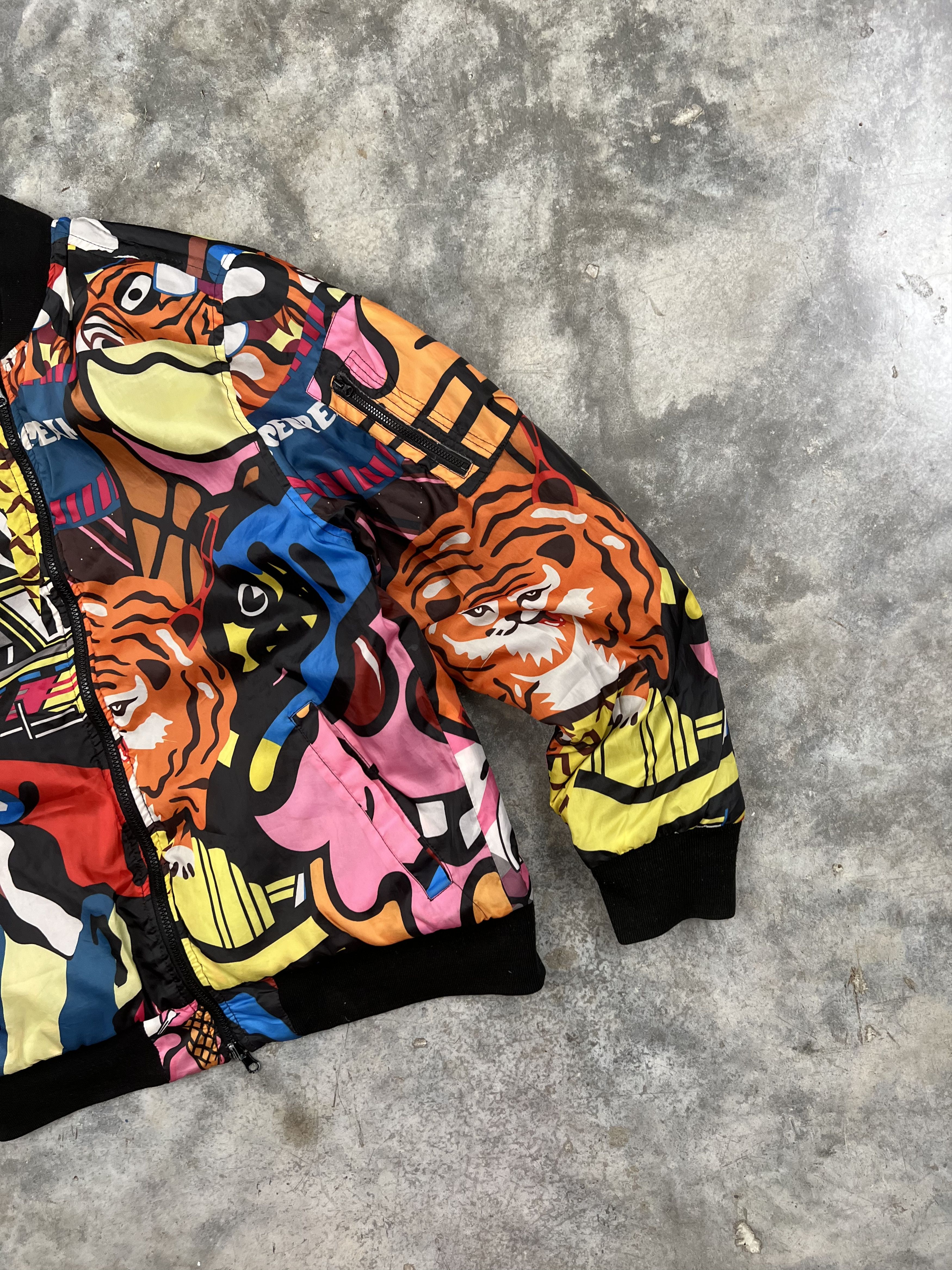 Icecream Icecream Black Reversible Bomber Jacket Medium Ice Size US M / EU 48-50 / 2 - 3 Thumbnail