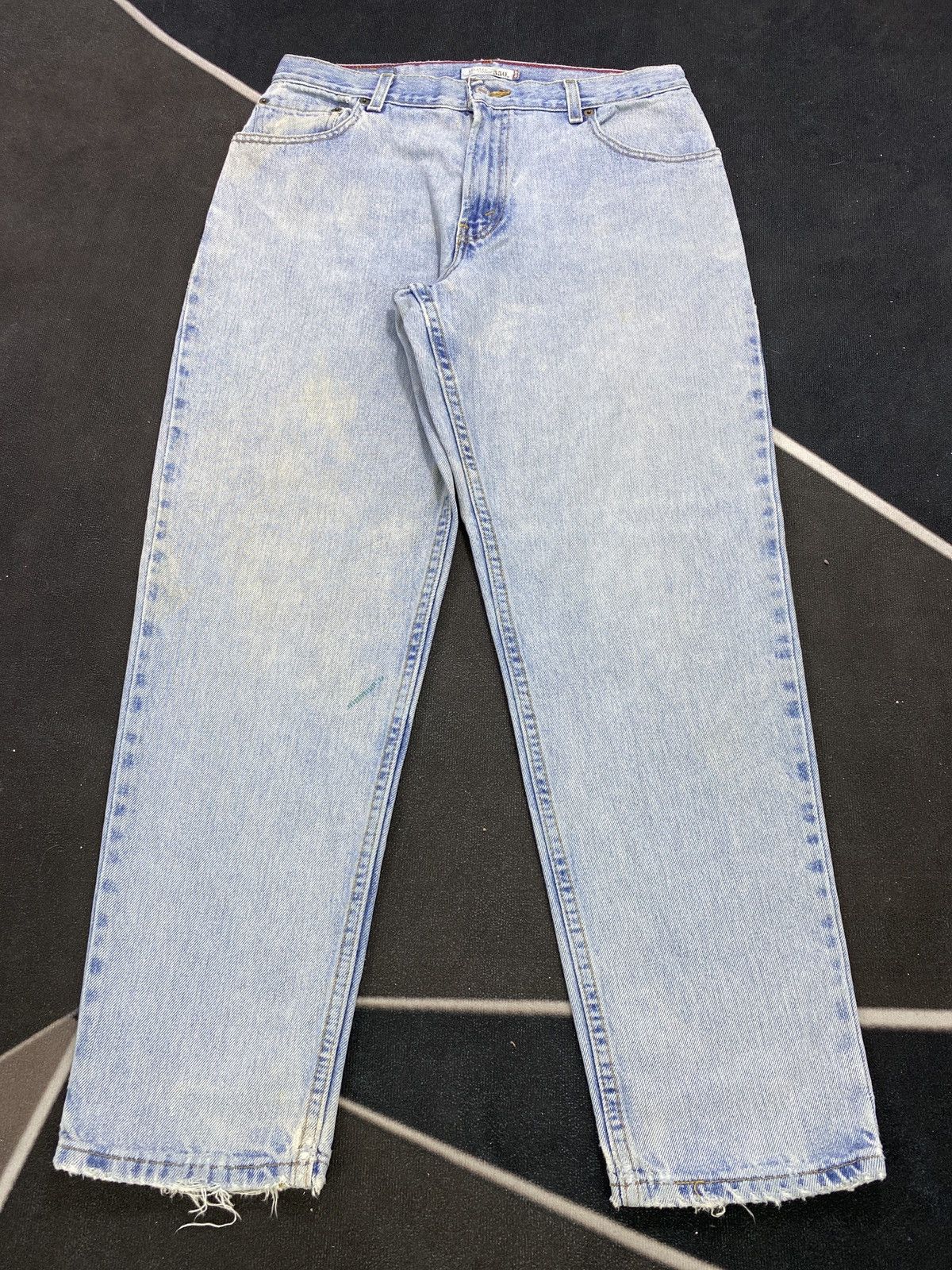 Jean × Levi's × Vintage VINTAGE LEVIS 550 BLUE WASH JEANS -J442 Size 32" / US 10 / IT 46 - 2 Thumbnail