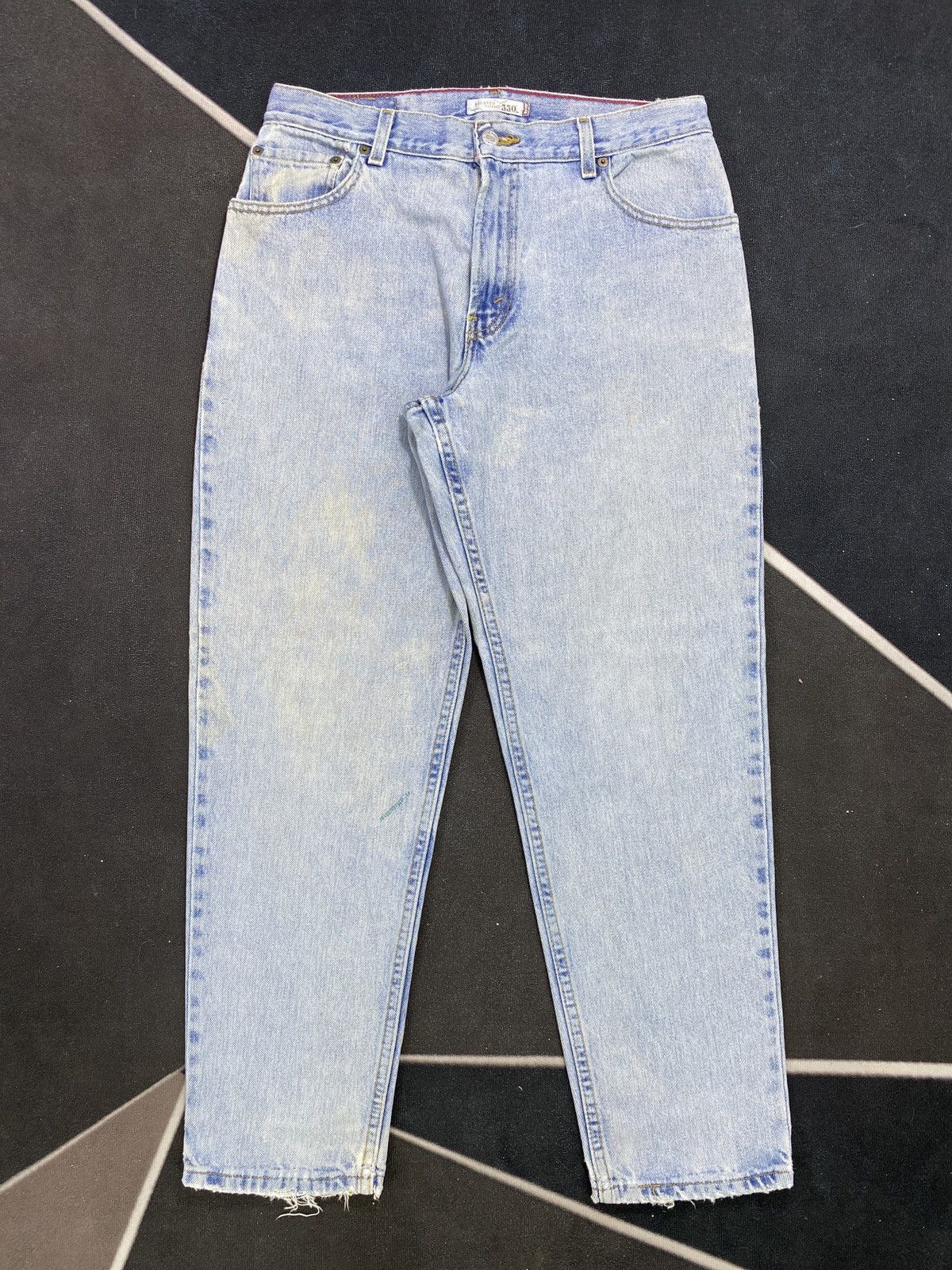 Jean × Levi's × Vintage VINTAGE LEVIS 550 BLUE WASH JEANS -J442 Size 32" / US 10 / IT 46 - 1 Thumbnail