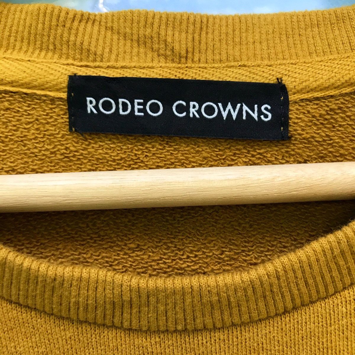 Japanese Brand Rodeo Crowns Big Logo Pullover Crewneck Sweatshirt Size L Size US L / EU 52-54 / 3 - 8 Thumbnail