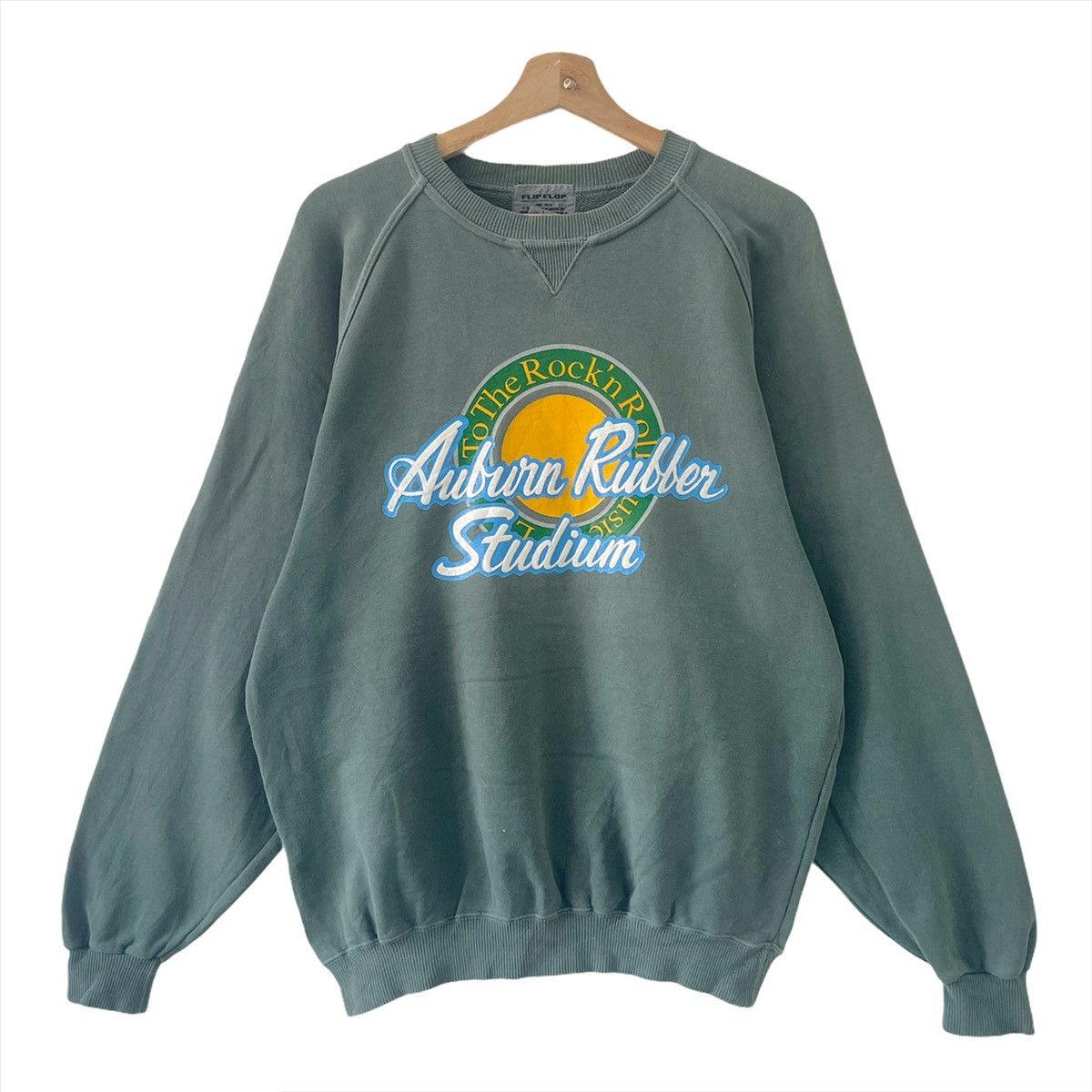 Vintage Vintage 90s Auburn Rubber Stadium Crewneck Sweatshirt Size M Size US M / EU 48-50 / 2 - 3 Thumbnail