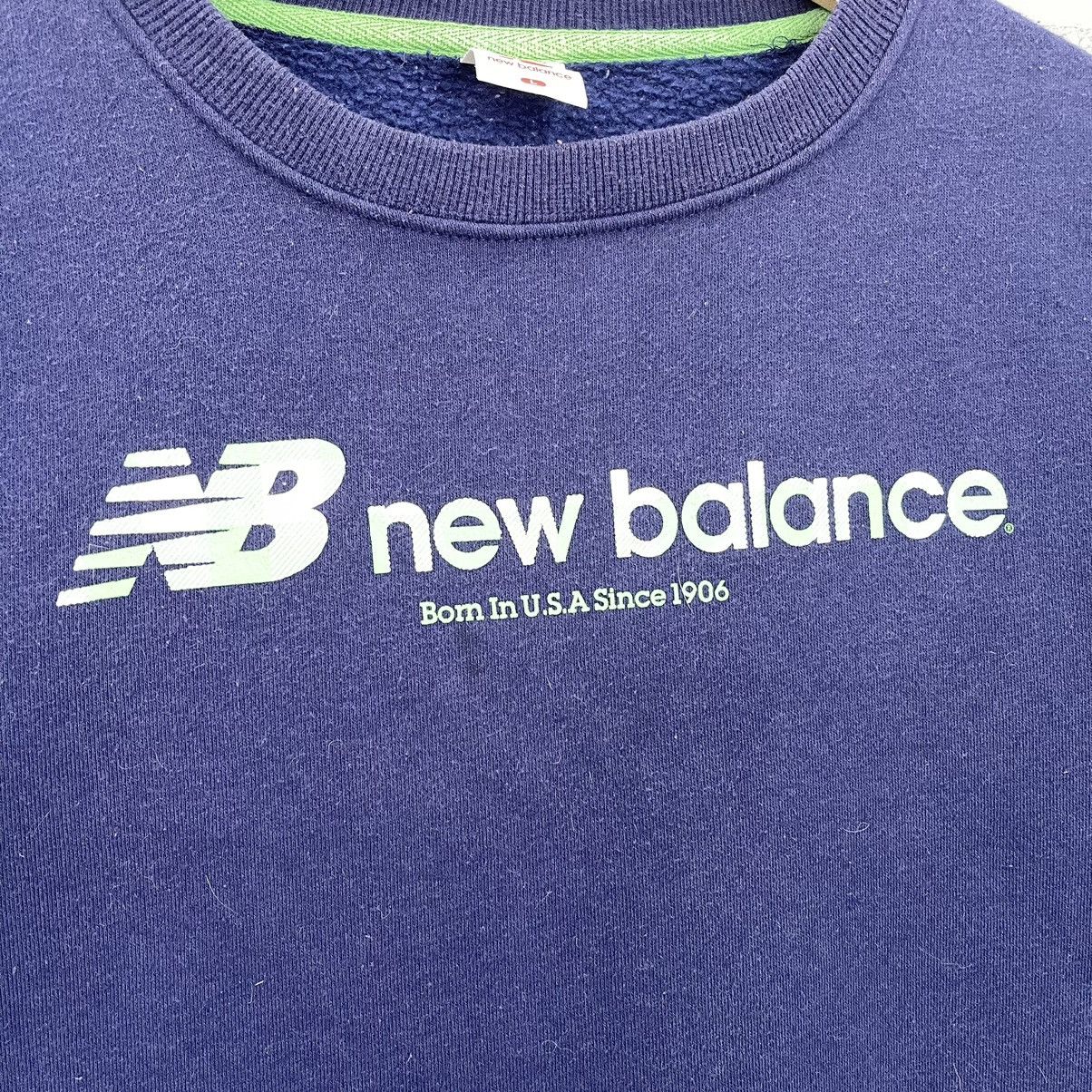 New Balance Vintage New Balance Crewneck Sweatshirt Size S Size US S / EU 44-46 / 1 - 5 Thumbnail