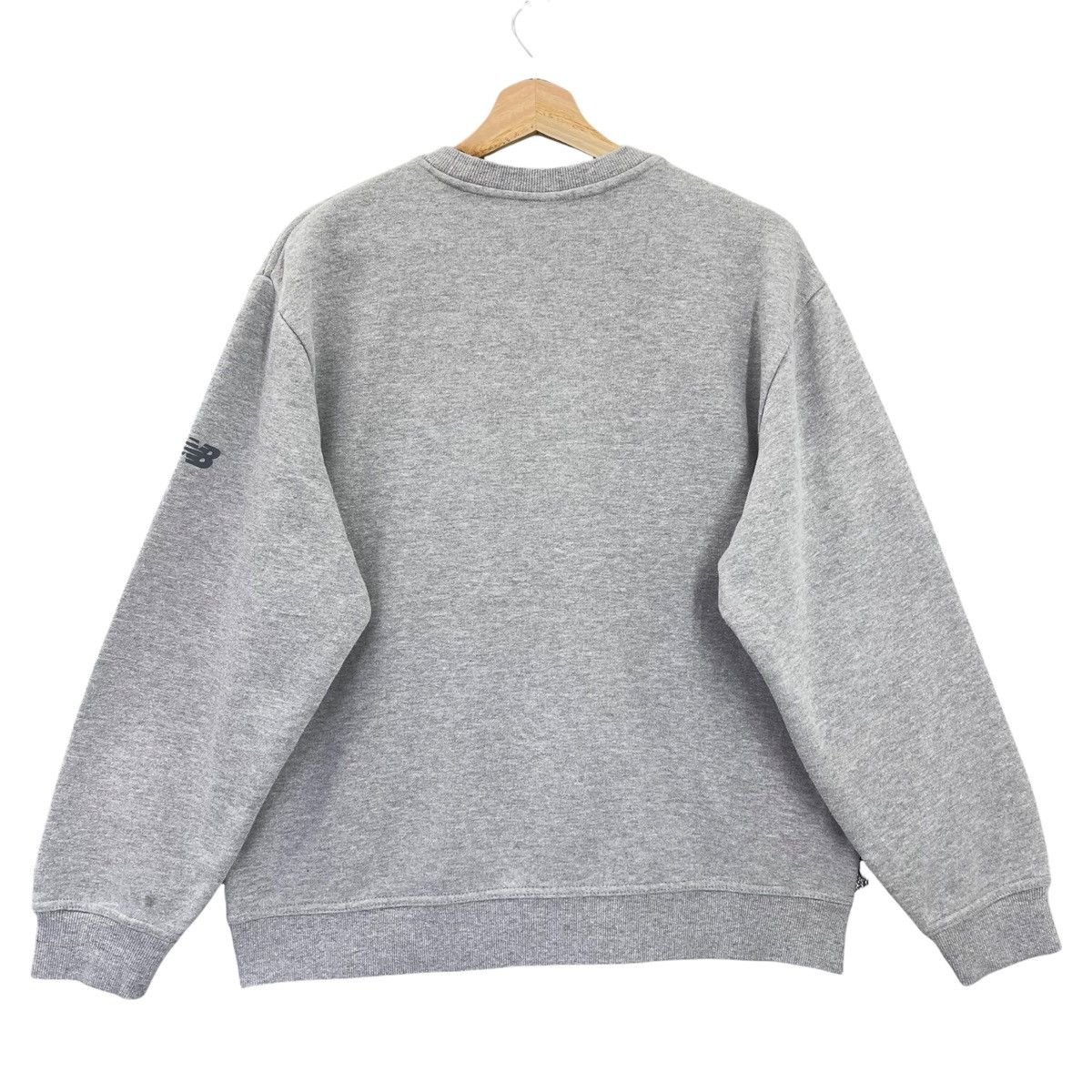 New Balance Vintage New Balance Spellout Logo Pullover Sweatshirt Size M Size US M / EU 48-50 / 2 - 7 Thumbnail