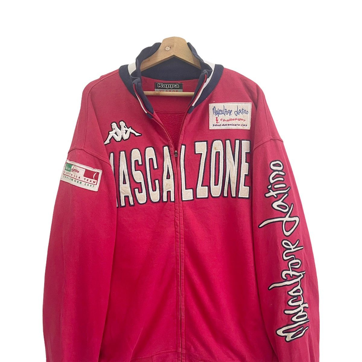 Kappa × Vintage Vintage 90’s Kappa Mascalzone Latino Sweater Size XL Size US XL / EU 56 / 4 - 4 Thumbnail