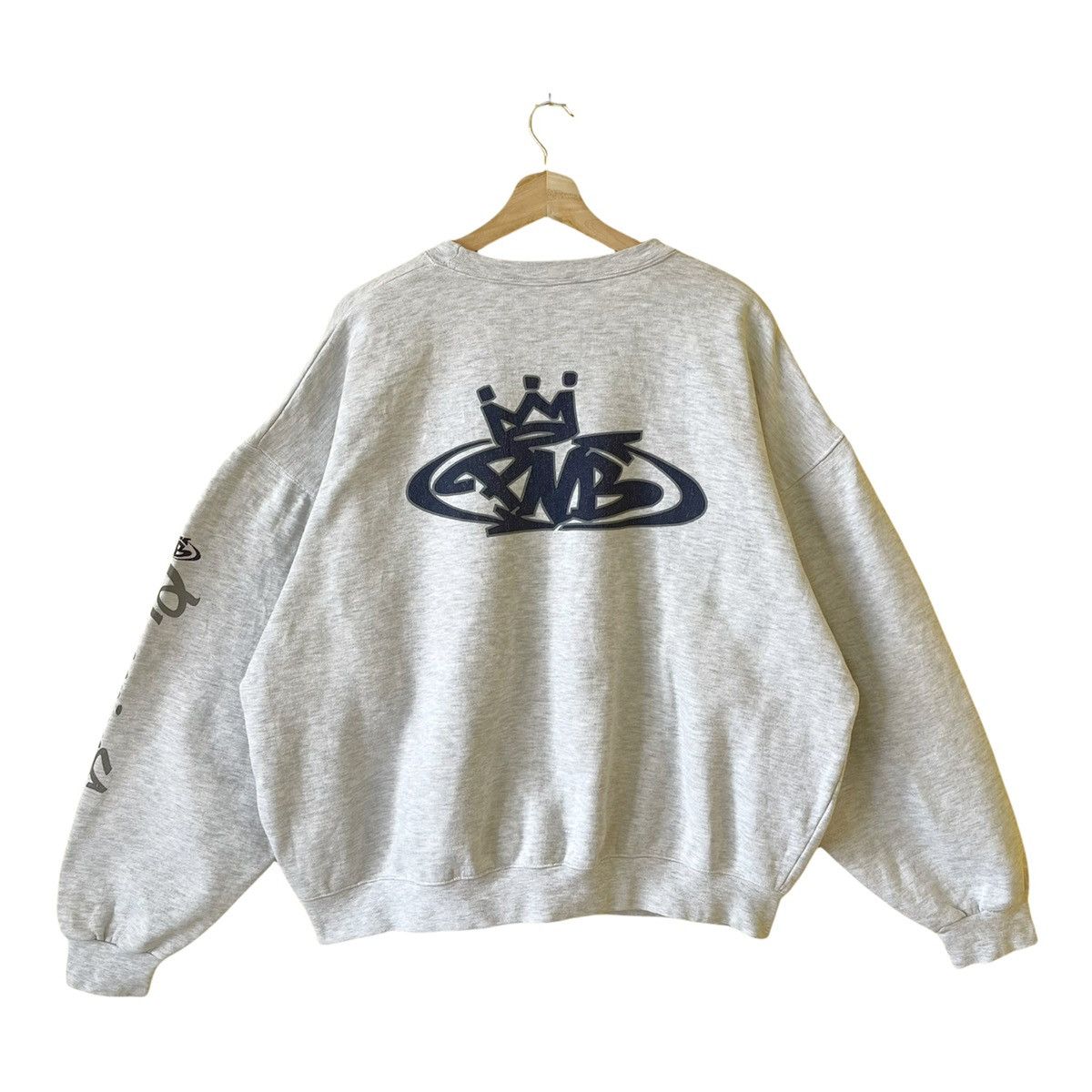 Rap Tees × Vintage Vintage PNB Gravity Crewneck Sweatshirt Oversize Size US XL / EU 56 / 4 - 8 Thumbnail
