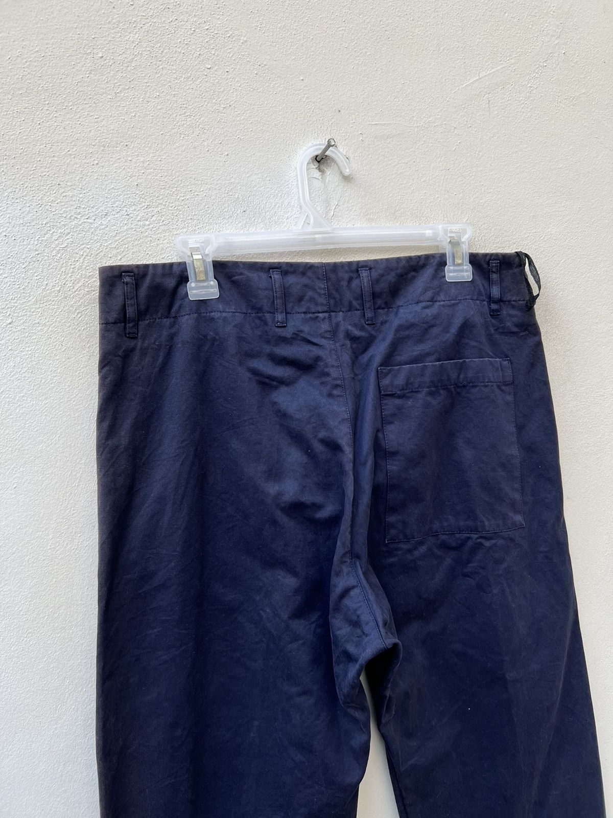 SOFIE D'HOORE Vintage Sofie D’Hoore Belgium Sun Faded Indigo Work Pant Size US 32 / EU 48 - 13 Thumbnail