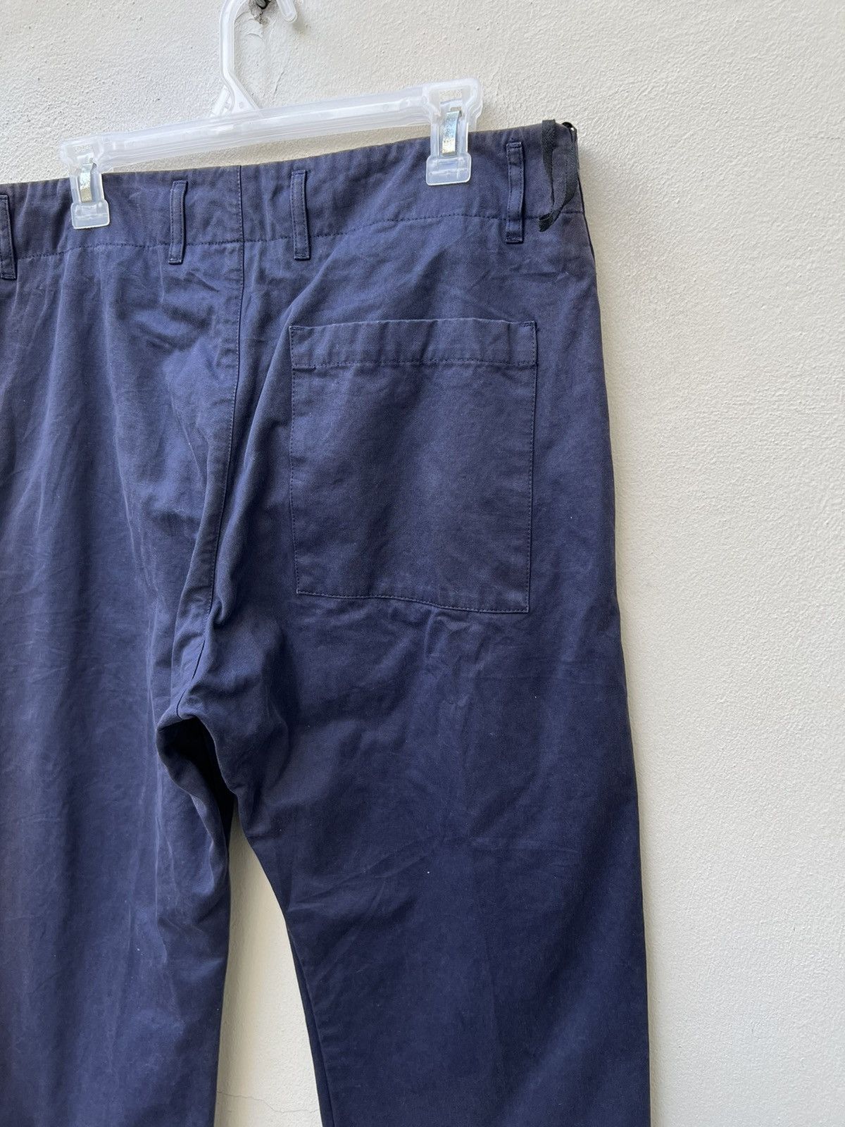 SOFIE D'HOORE Vintage Sofie D’Hoore Belgium Sun Faded Indigo Work Pant Size US 32 / EU 48 - 15 Thumbnail