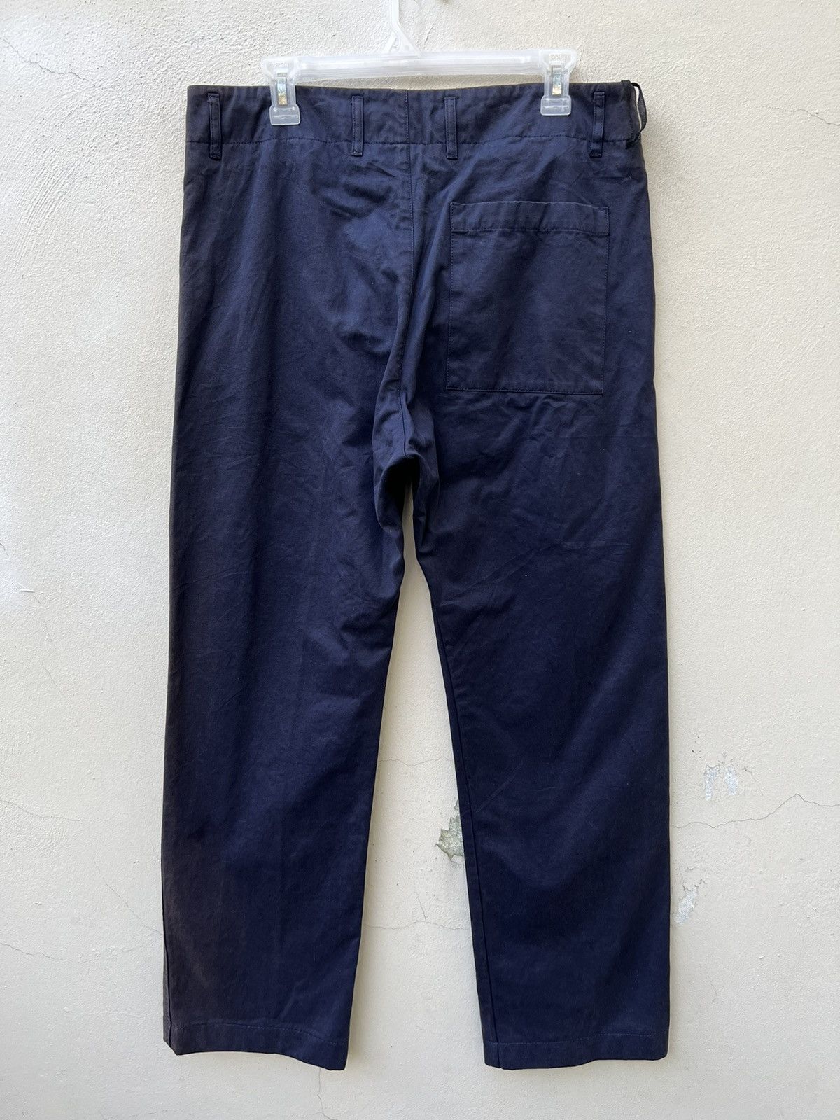 SOFIE D'HOORE Vintage Sofie D’Hoore Belgium Sun Faded Indigo Work Pant Size US 32 / EU 48 - 12 Thumbnail