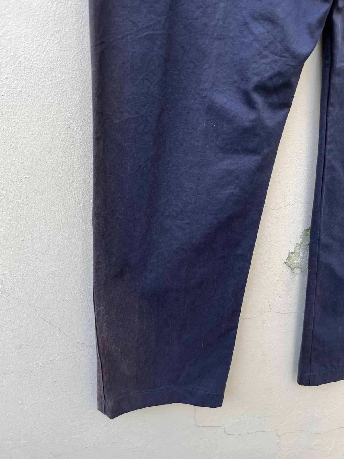 SOFIE D'HOORE Vintage Sofie D’Hoore Belgium Sun Faded Indigo Work Pant Size US 32 / EU 48 - 14 Thumbnail