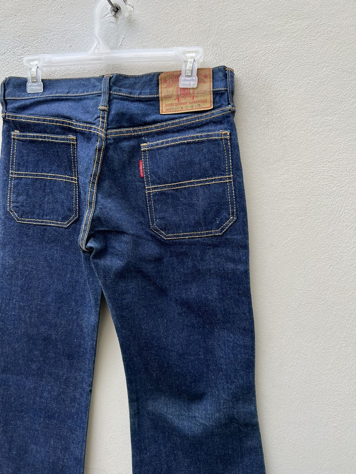Vintage Vintage 70s Bigstone Japan Blue Denim Bootcut Jeans Size US 30 / EU 46 - 13 Thumbnail