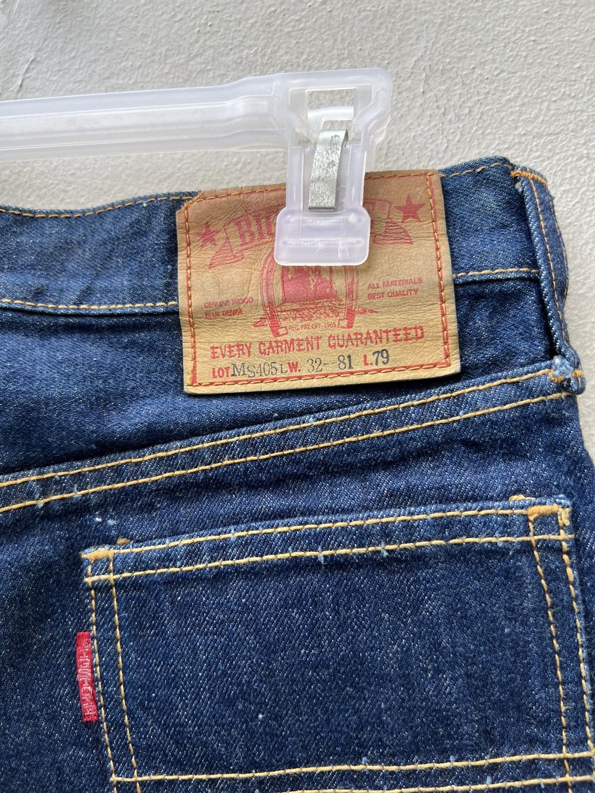 Vintage Vintage 70s Bigstone Japan Blue Denim Bootcut Jeans Size US 30 / EU 46 - 14 Thumbnail