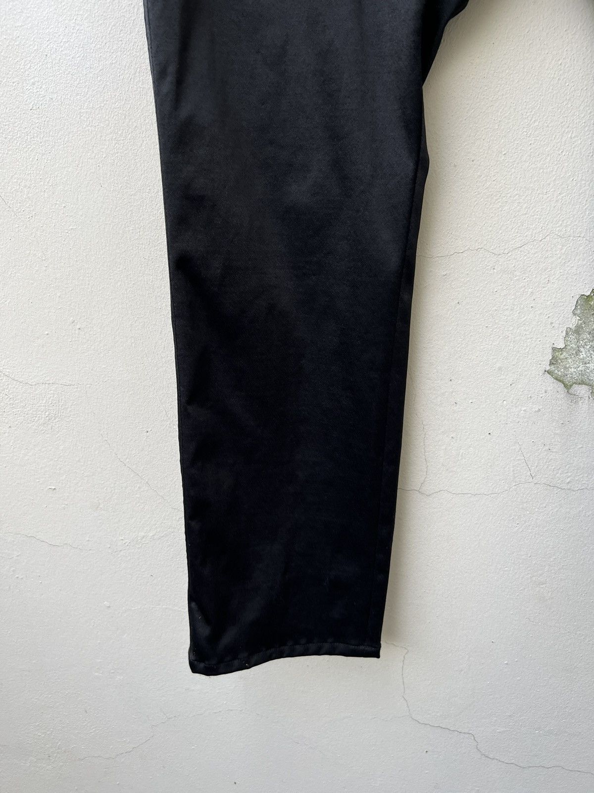 If Six Was Nine L.G.B Drawstring Waist Drop Crotch Black Trouser Pant Size US 30 / EU 46 - 7 Thumbnail