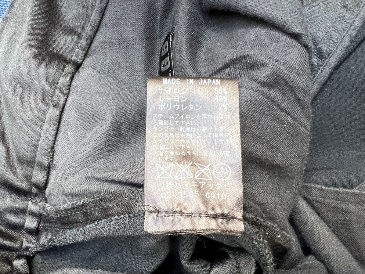 If Six Was Nine L.G.B Drawstring Waist Drop Crotch Black Trouser Pant Size US 30 / EU 46 - 15 Thumbnail