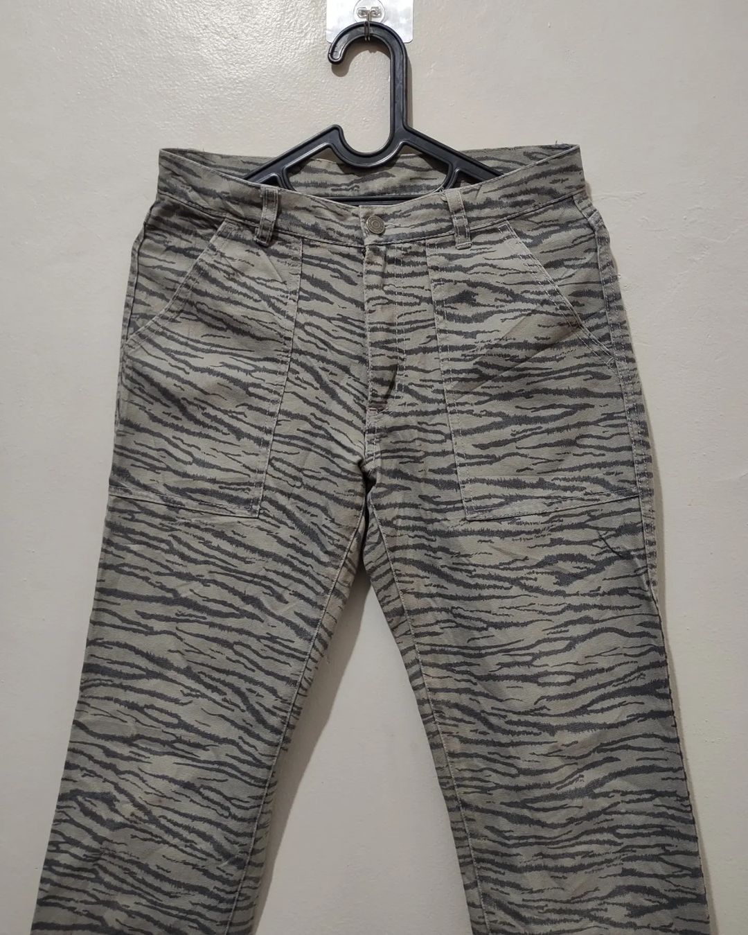 14th Addiction × Japanese Brand × Le Grande Bleu (L.G.B.) Right On Fatigue Pants Striped Motif Size US 30 / EU 46 - 8 Thumbnail