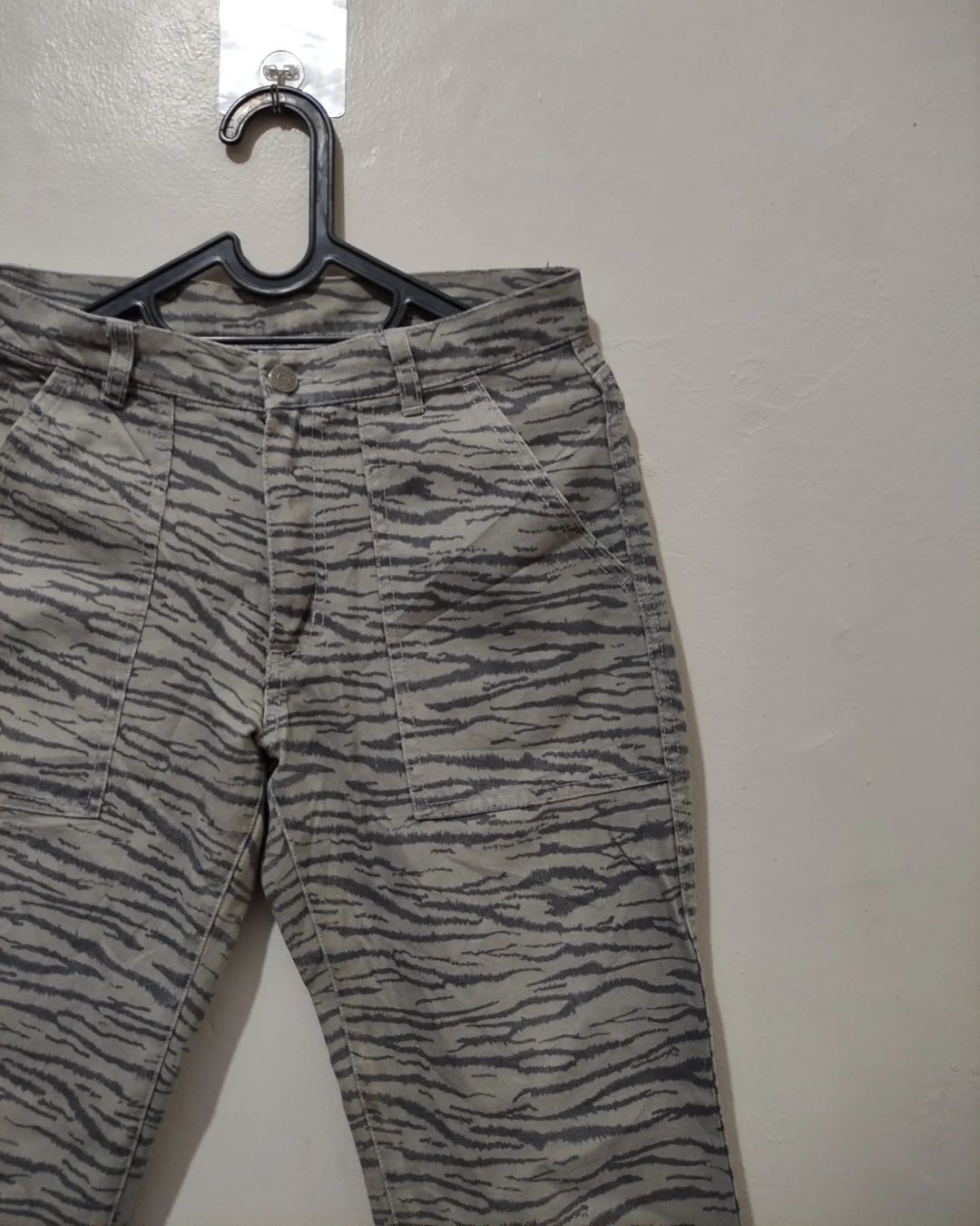 14th Addiction × Japanese Brand × Le Grande Bleu (L.G.B.) Right On Fatigue Pants Striped Motif Size US 30 / EU 46 - 9 Thumbnail