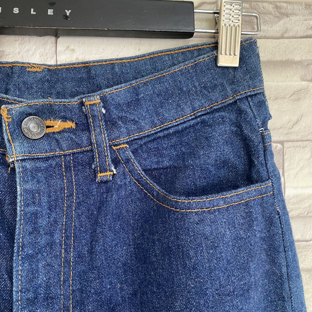 Levi's Vintage Levis 646 Super Flare Jeans 27x29 Size US 27 - 6 Thumbnail