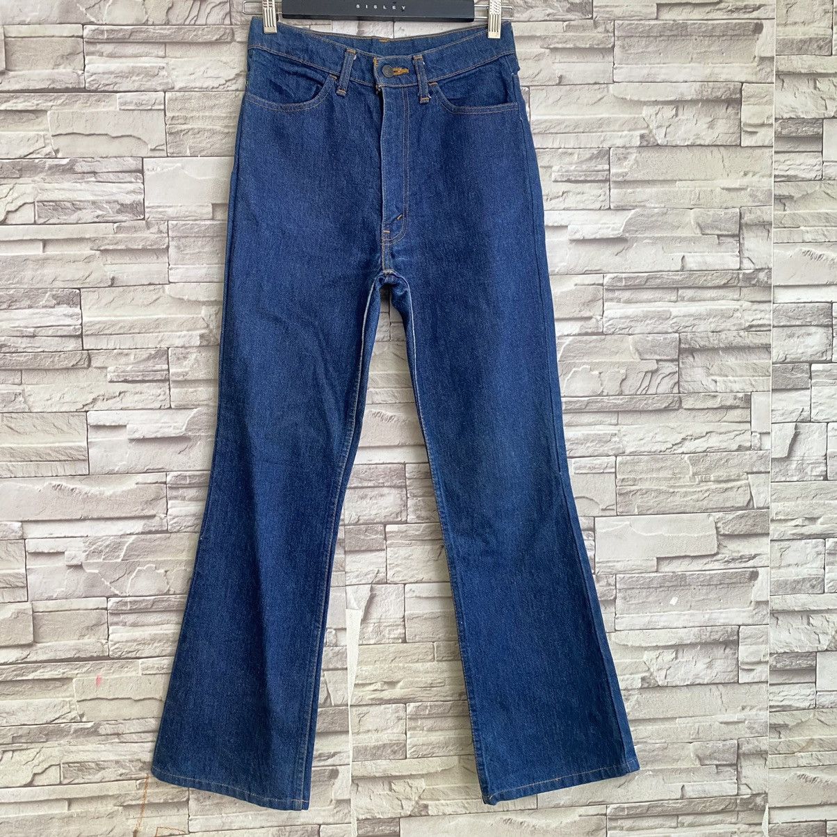 Levi's Vintage Levis 646 Super Flare Jeans 27x29 Size US 27 - 3 Thumbnail