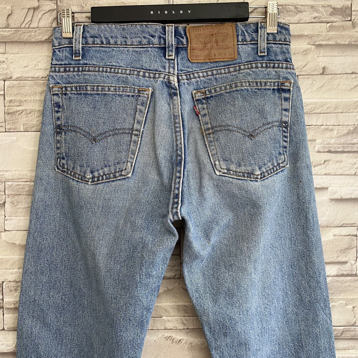 Levi's Vintage Levis 505 Distressed jeans Regular fit Size US 30 / EU 46 - 10 Thumbnail