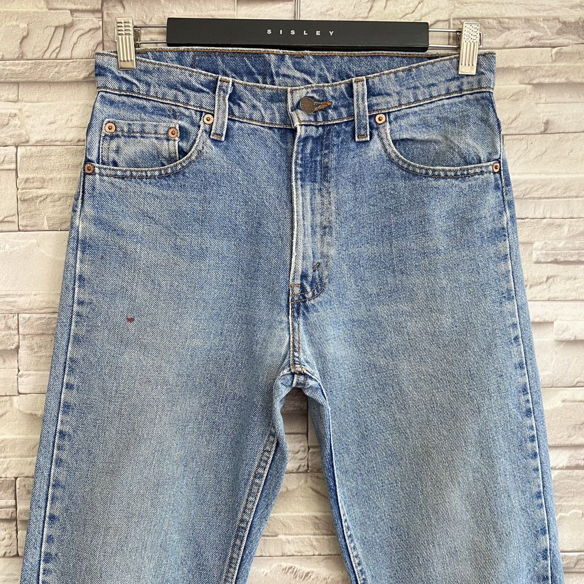 Levi's Vintage Levis 505 Distressed jeans Regular fit Size US 30 / EU 46 - 5 Thumbnail