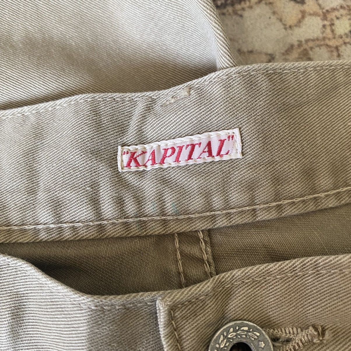 Kapital Kountry Kapital Pants Drop Crotch Buckle Back Size US 28 / EU 44 - 16 Thumbnail