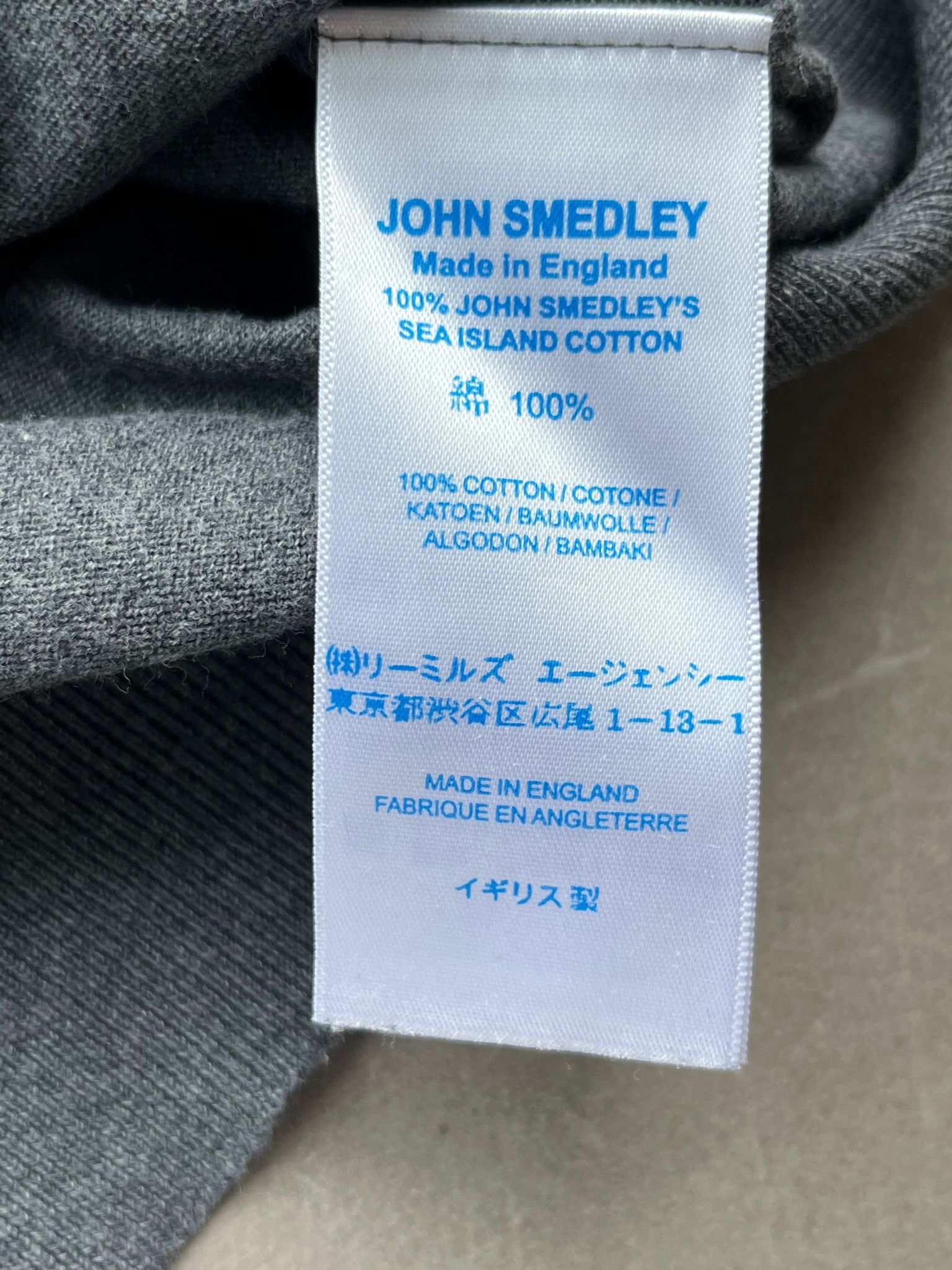 John Smedley John Smedley England Made Fine Knit Cotton Polo Sweater Size US S / EU 44-46 / 1 - 11 Thumbnail