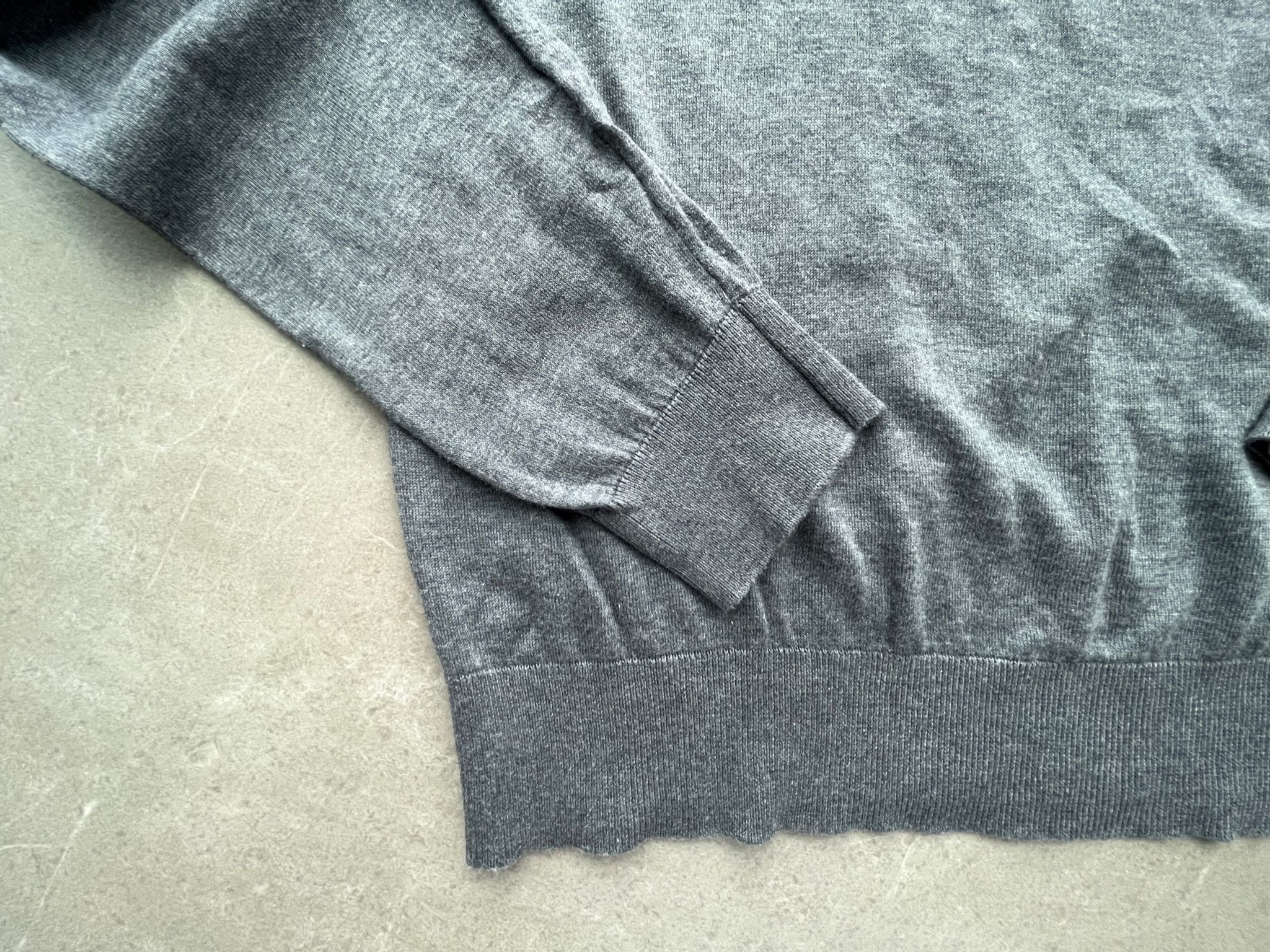John Smedley John Smedley England Made Fine Knit Cotton Polo Sweater Size US S / EU 44-46 / 1 - 8 Thumbnail