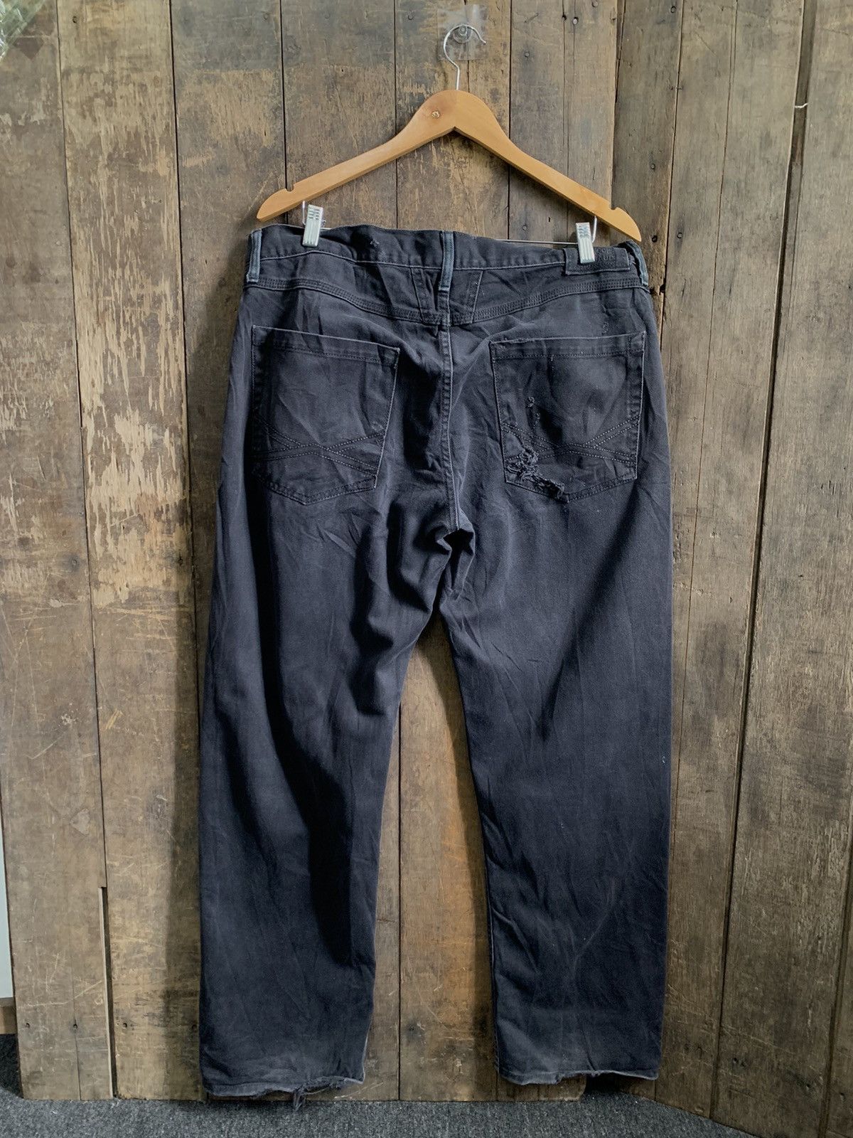 Marithe + Francois Girbaud Vtg Marithe Francois Girbaud Distressed Denim Jeans Size US 39 - 13 Thumbnail