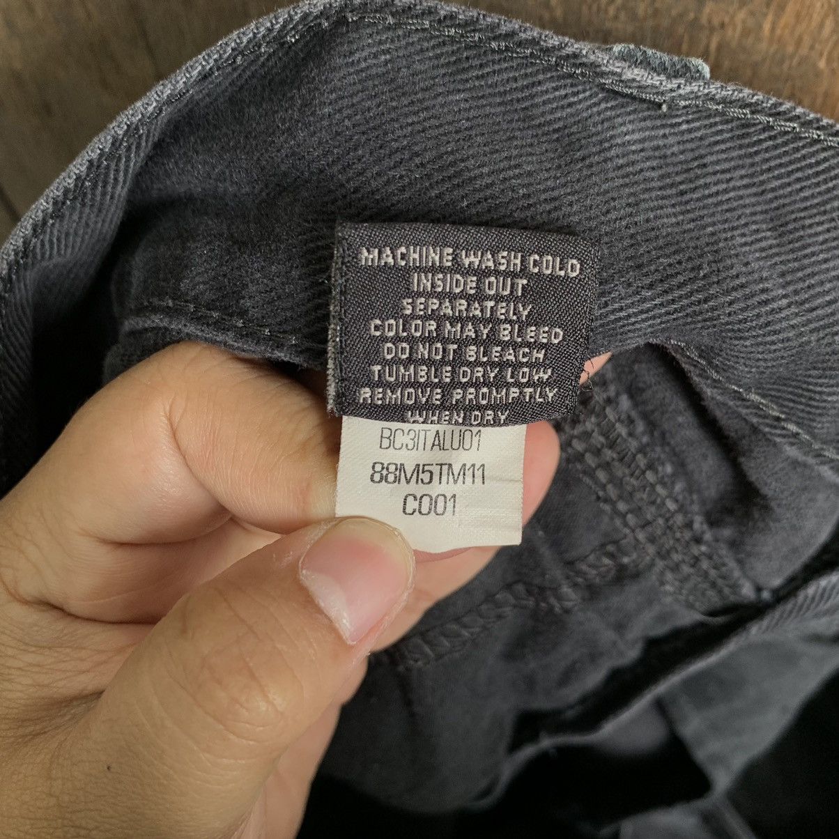 Marithe + Francois Girbaud Vtg Marithe Francois Girbaud Distressed Denim Jeans Size US 39 - 8 Thumbnail