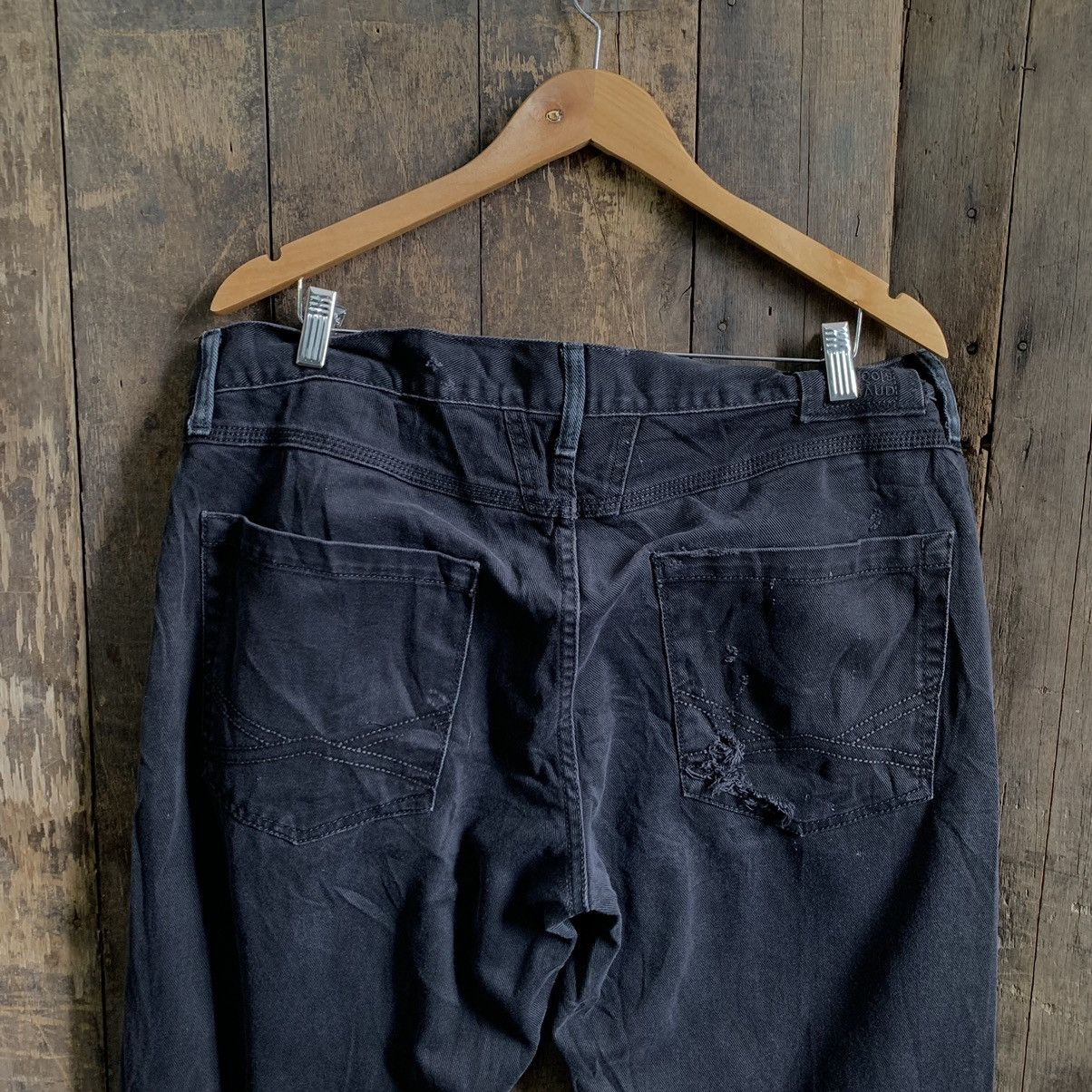 Marithe + Francois Girbaud Vtg Marithe Francois Girbaud Distressed Denim Jeans Size US 39 - 5 Thumbnail