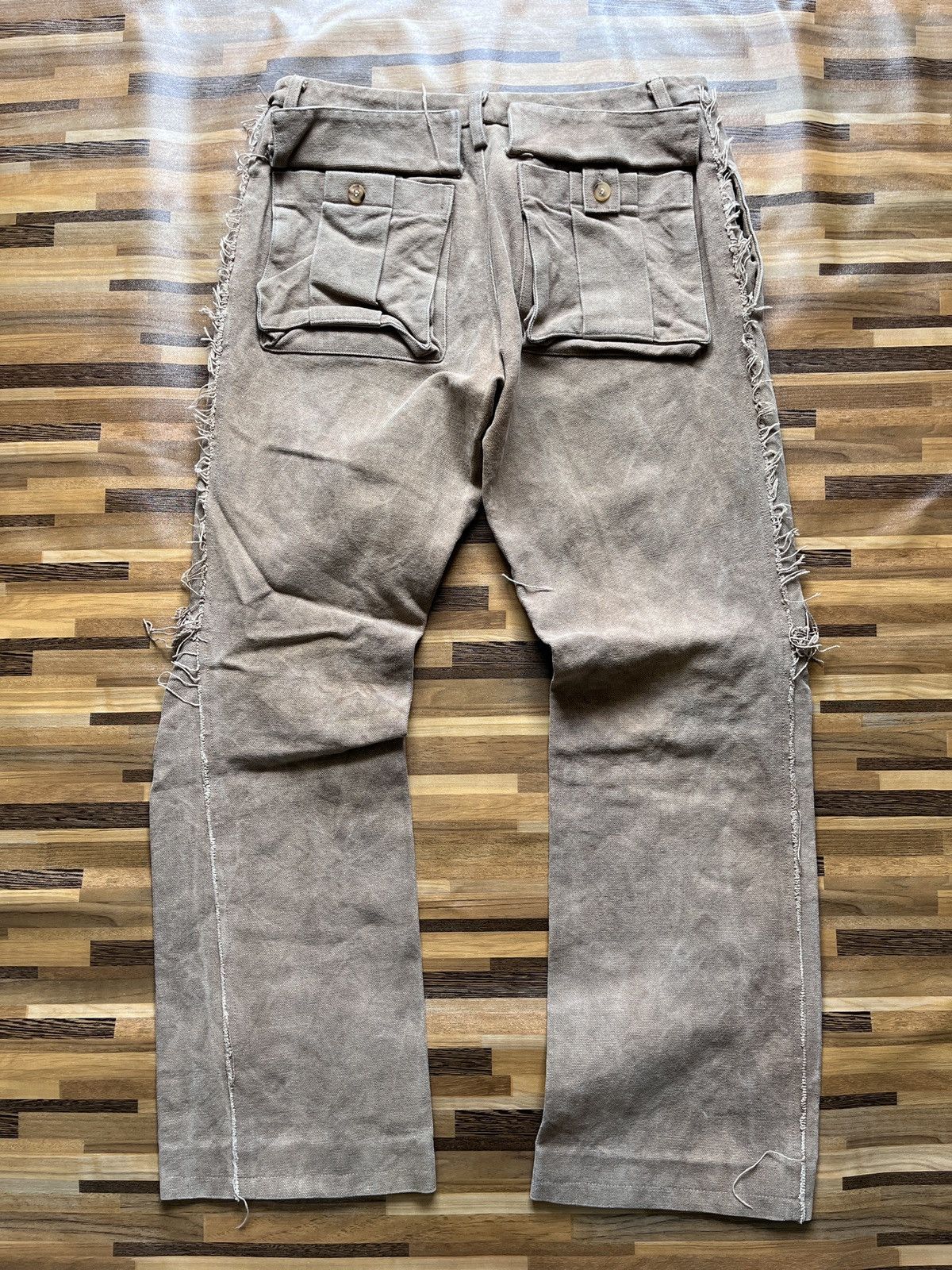 RIPVANWINKLE × Vintage Rip Van Winkle Ripped Classic Denim Made In Japan Size US 30 / EU 46 - 15 Thumbnail