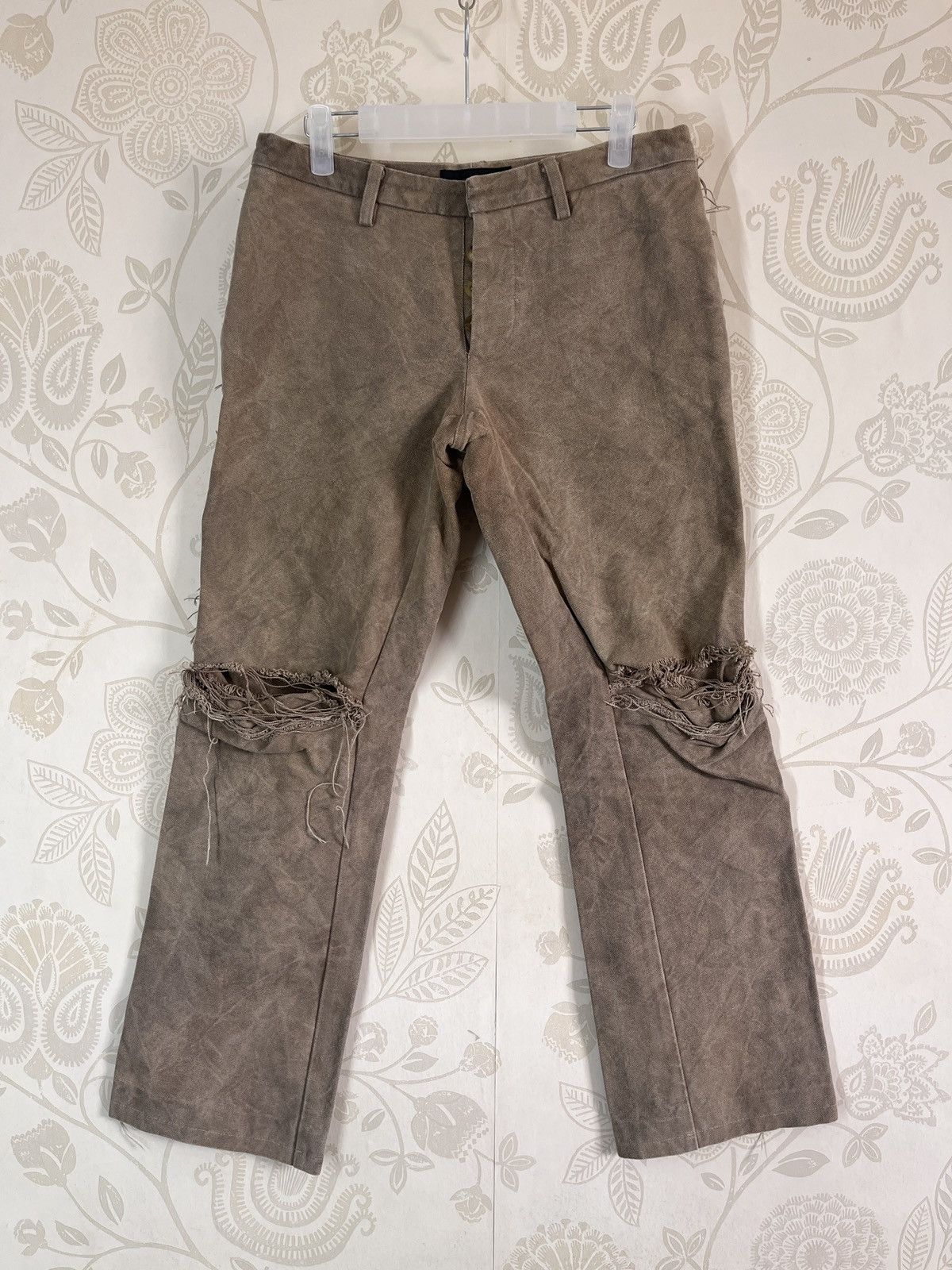 RIPVANWINKLE × Vintage Rip Van Winkle Ripped Classic Denim Made In Japan Size US 30 / EU 46 - 2 Thumbnail