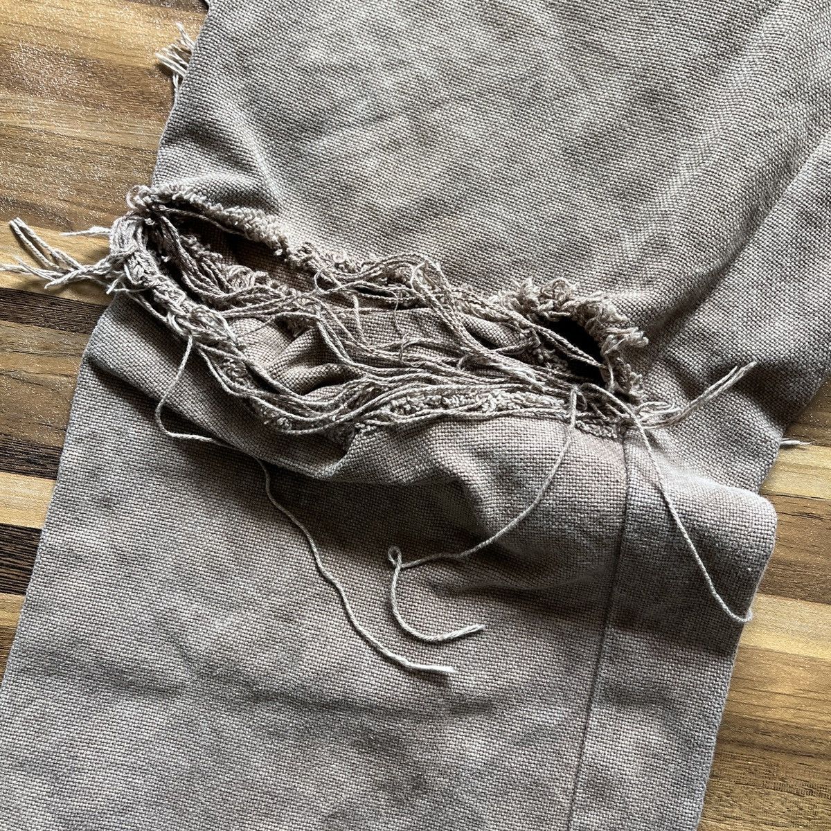 RIPVANWINKLE × Vintage Rip Van Winkle Ripped Classic Denim Made In Japan Size US 30 / EU 46 - 11 Thumbnail