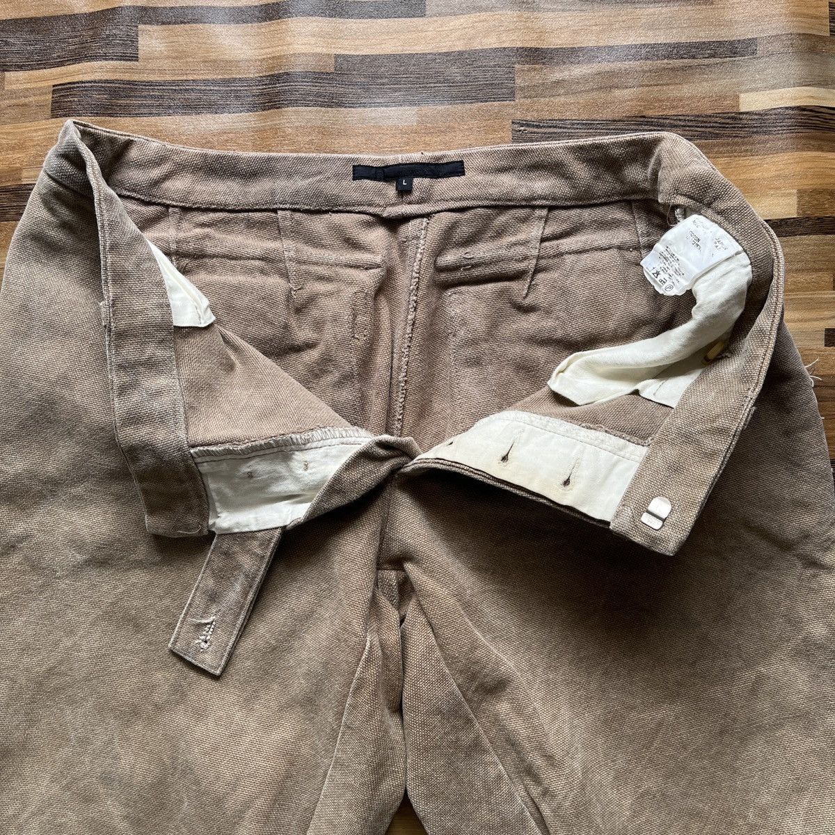 RIPVANWINKLE × Vintage Rip Van Winkle Ripped Classic Denim Made In Japan Size US 30 / EU 46 - 5 Thumbnail