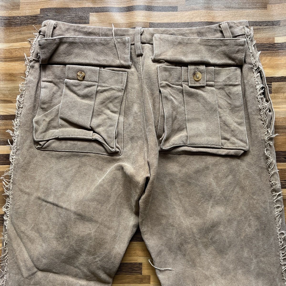 RIPVANWINKLE × Vintage Rip Van Winkle Ripped Classic Denim Made In Japan Size US 30 / EU 46 - 14 Thumbnail