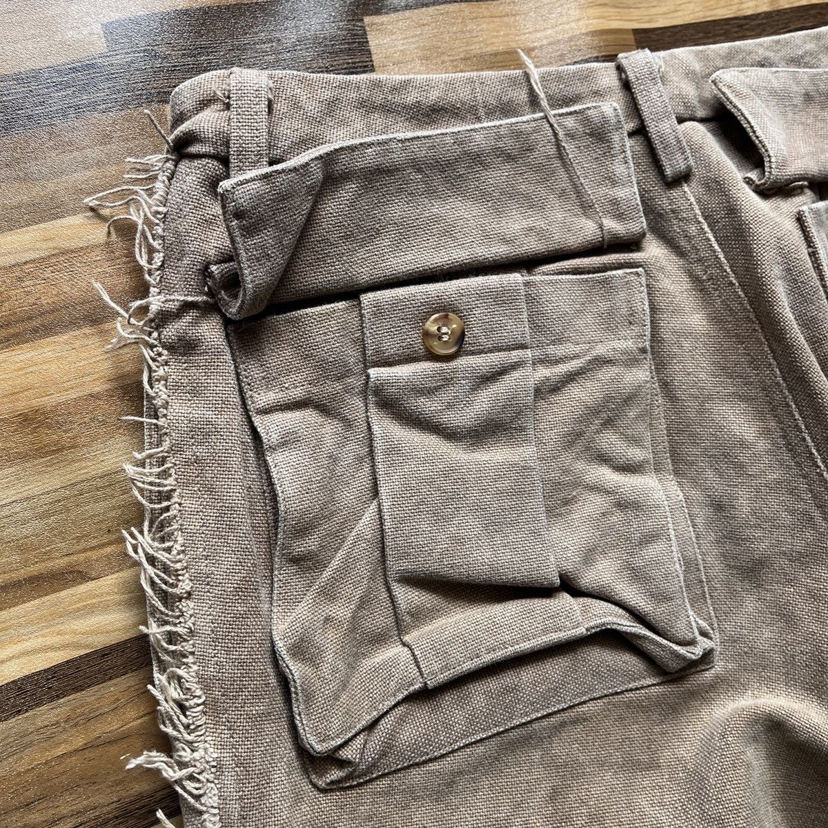 RIPVANWINKLE × Vintage Rip Van Winkle Ripped Classic Denim Made In Japan Size US 30 / EU 46 - 13 Thumbnail