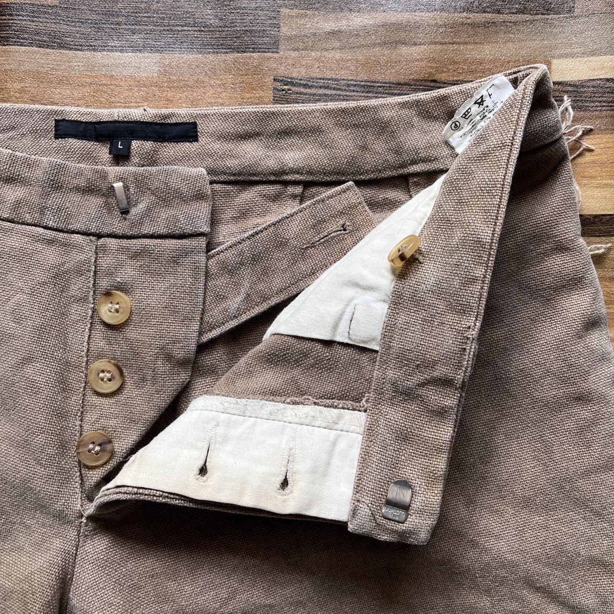 RIPVANWINKLE × Vintage Rip Van Winkle Ripped Classic Denim Made In Japan Size US 30 / EU 46 - 9 Thumbnail