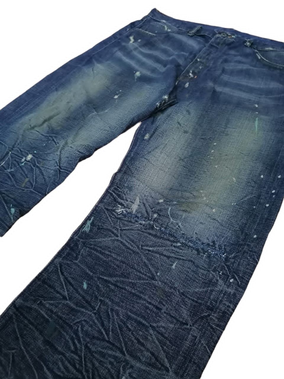 Ralph Lauren RL Distressed Painter Jeans Size US 38 / EU 54 - 4 Thumbnail