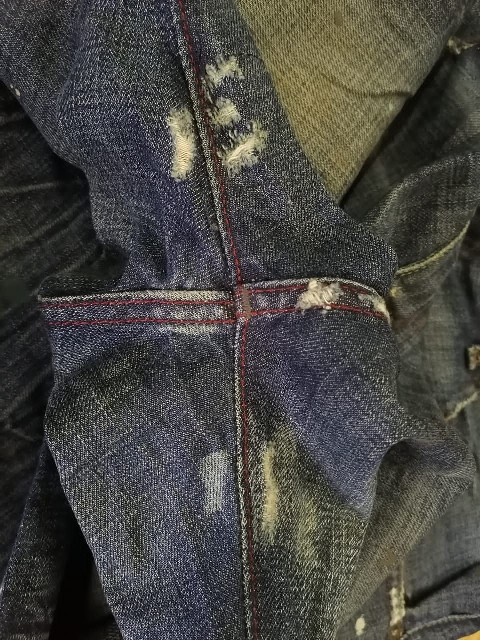 Ralph Lauren RL Distressed Painter Jeans Size US 38 / EU 54 - 9 Thumbnail