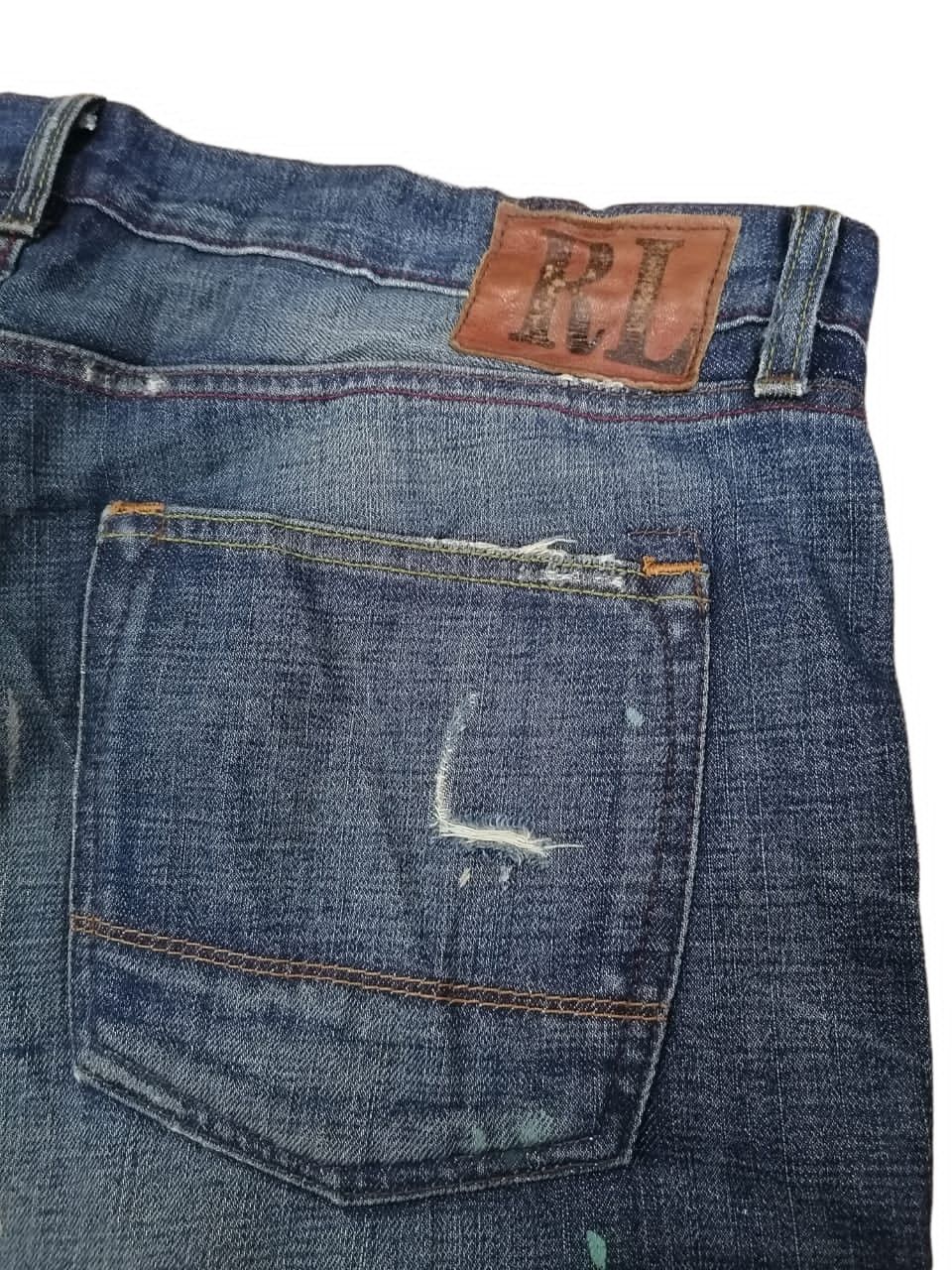 Ralph Lauren RL Distressed Painter Jeans Size US 38 / EU 54 - 7 Thumbnail