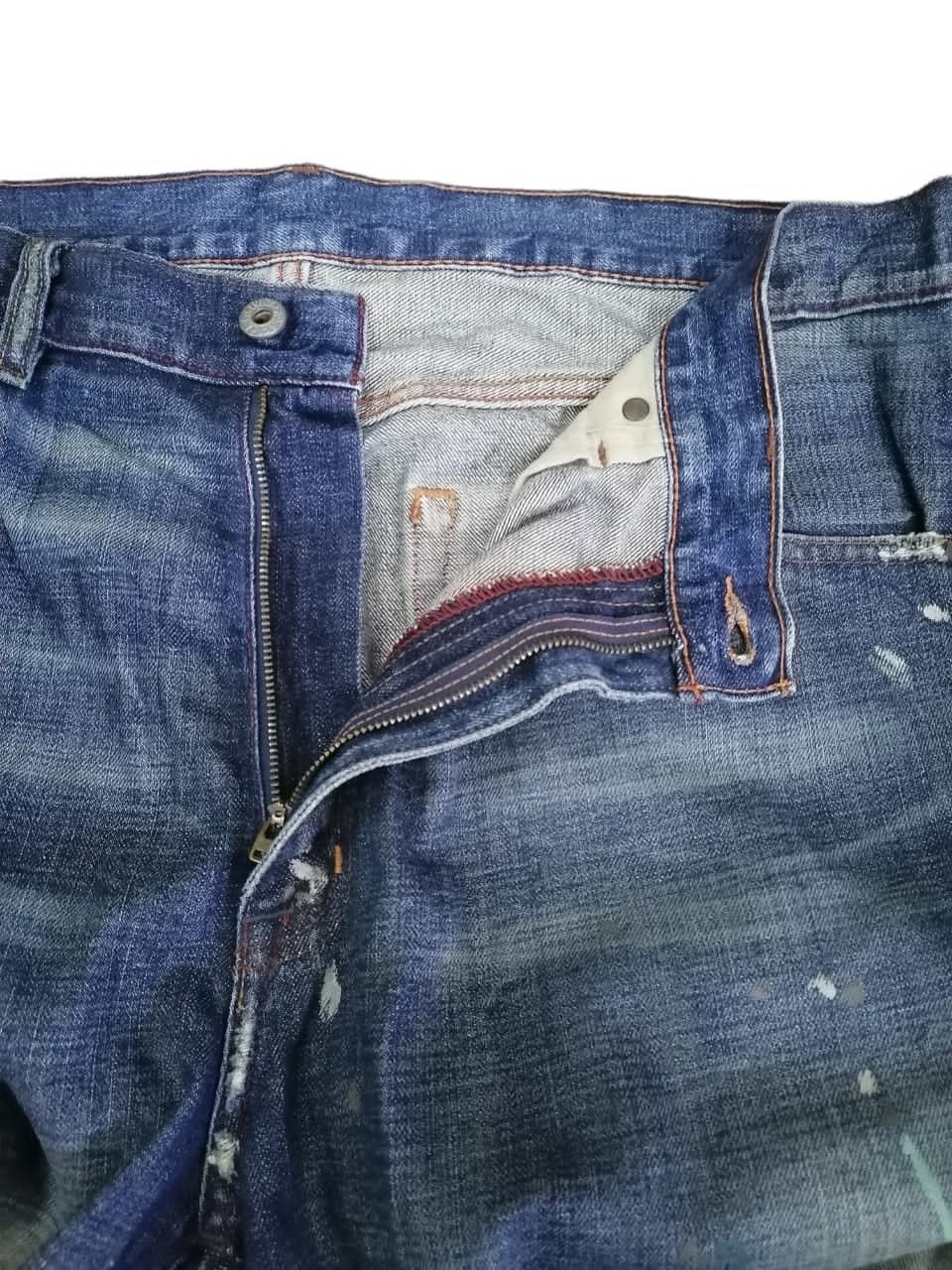 Ralph Lauren RL Distressed Painter Jeans Size US 38 / EU 54 - 6 Thumbnail